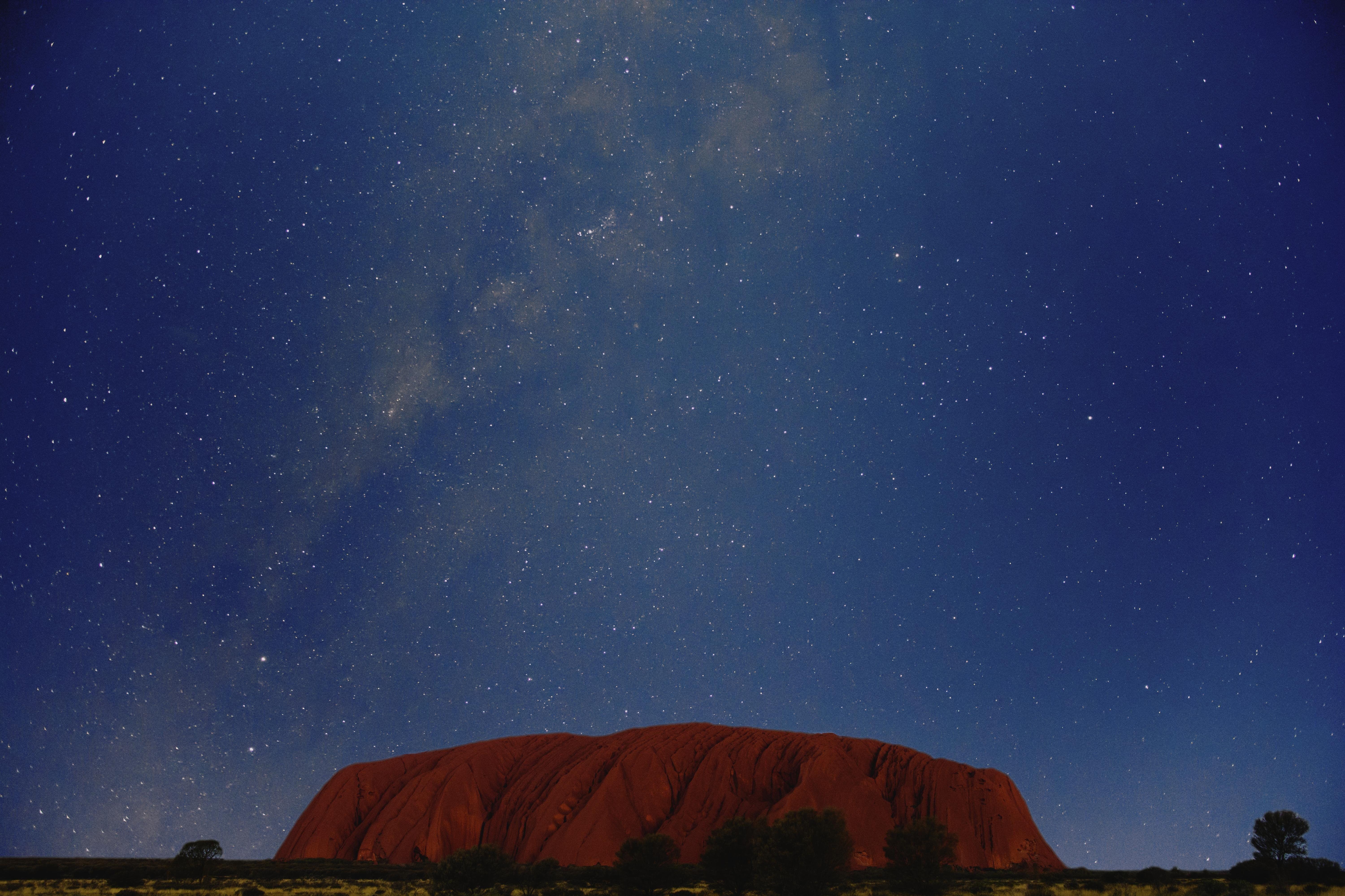 Milchstraße, Uluru, 4K, Geschichte, Nacht, 6000x4000 4K Desktop