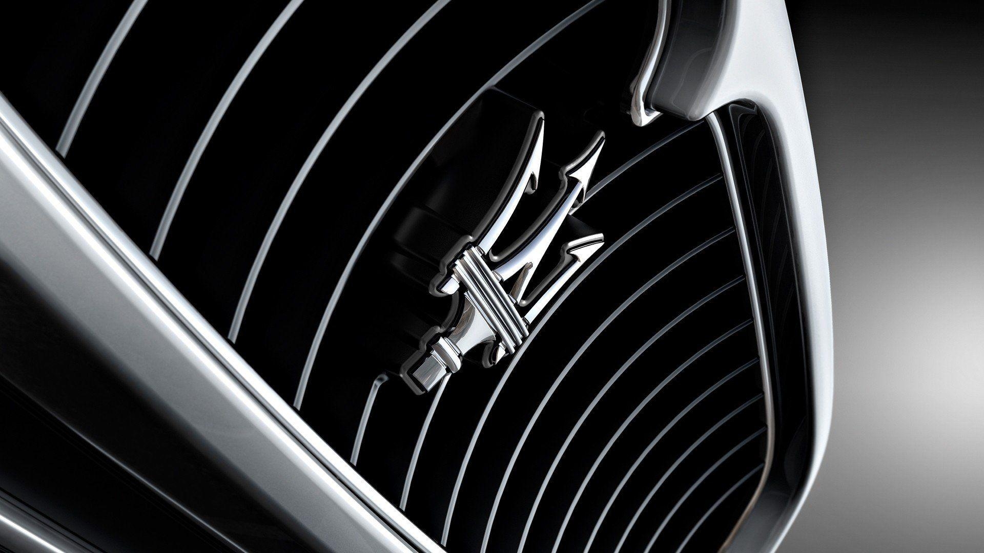 Maserati Logo, Schwarz, HD, x1080, 1920x1080 Full HD Desktop