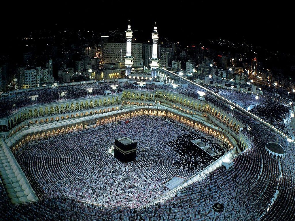 Mekka, Saudi-Arabien, Pilgerort, Heilig, Kaaba, 1030x770 HD Desktop