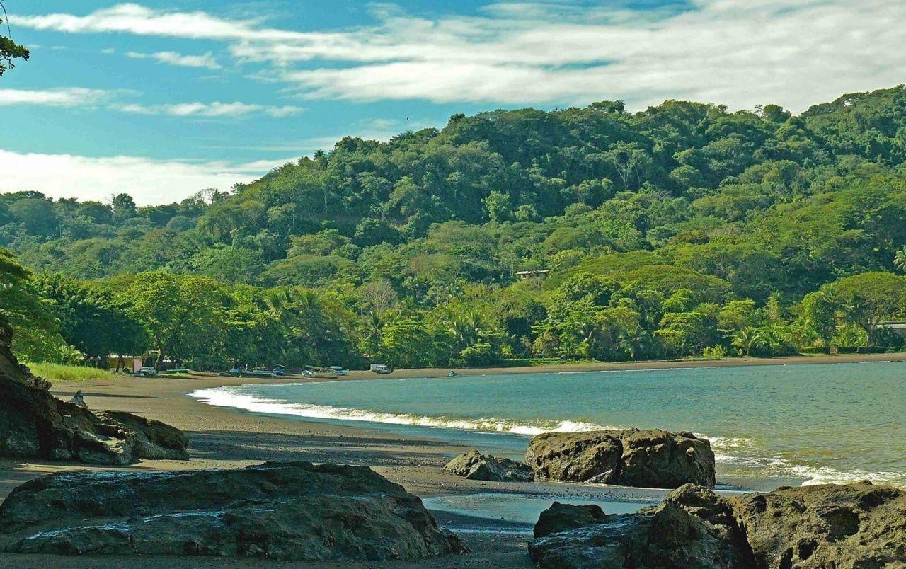 Costa Rica, Dschungel, Ozean, Felsen, Natur, 1280x810 HD Desktop