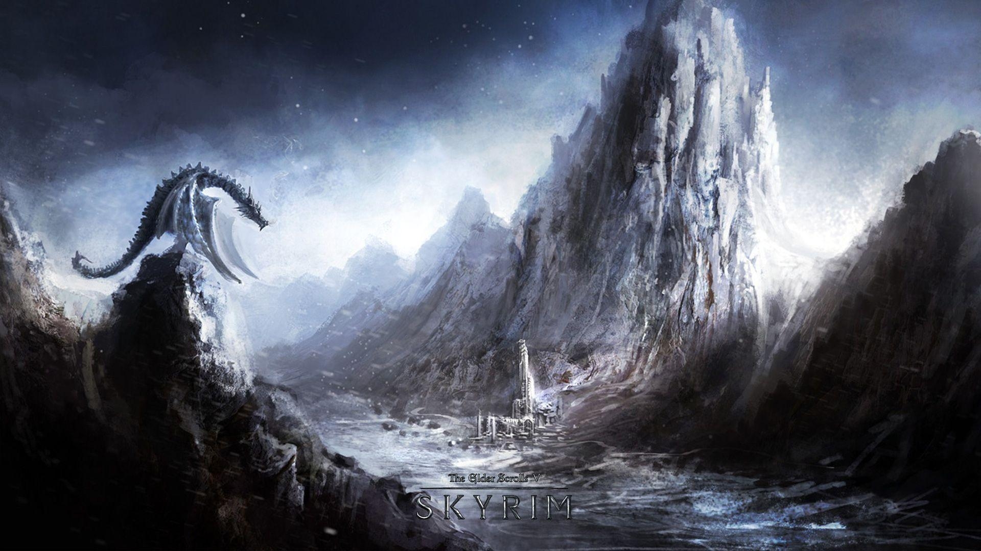 Skyrim, Gaming, Elder Scrolls, Abenteuer, Hintergrund, 1920x1080 Full HD Desktop