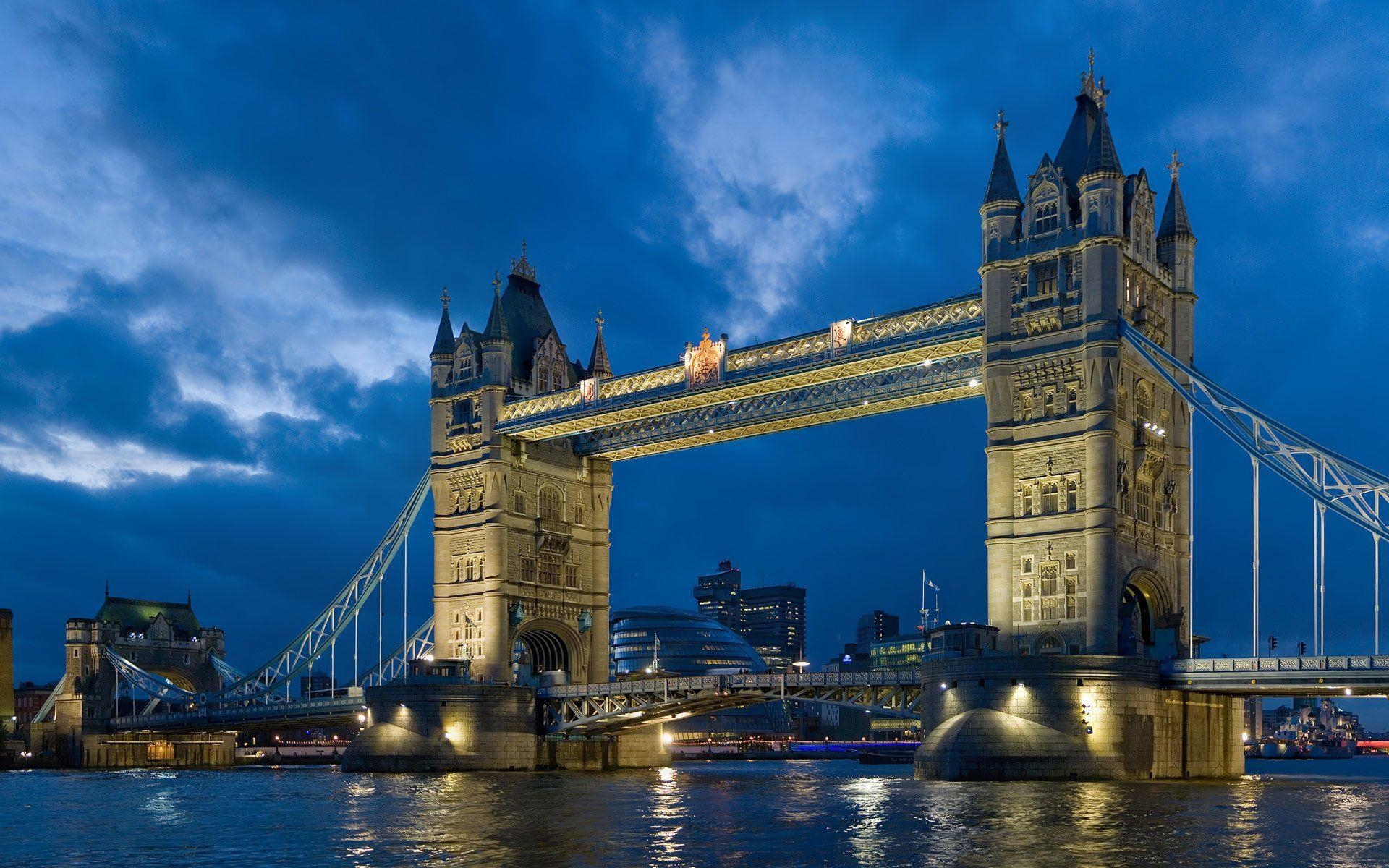 Tower Bridge, HD, London, Brücke, Sehenswürdigkeit, 1920x1200 HD Desktop