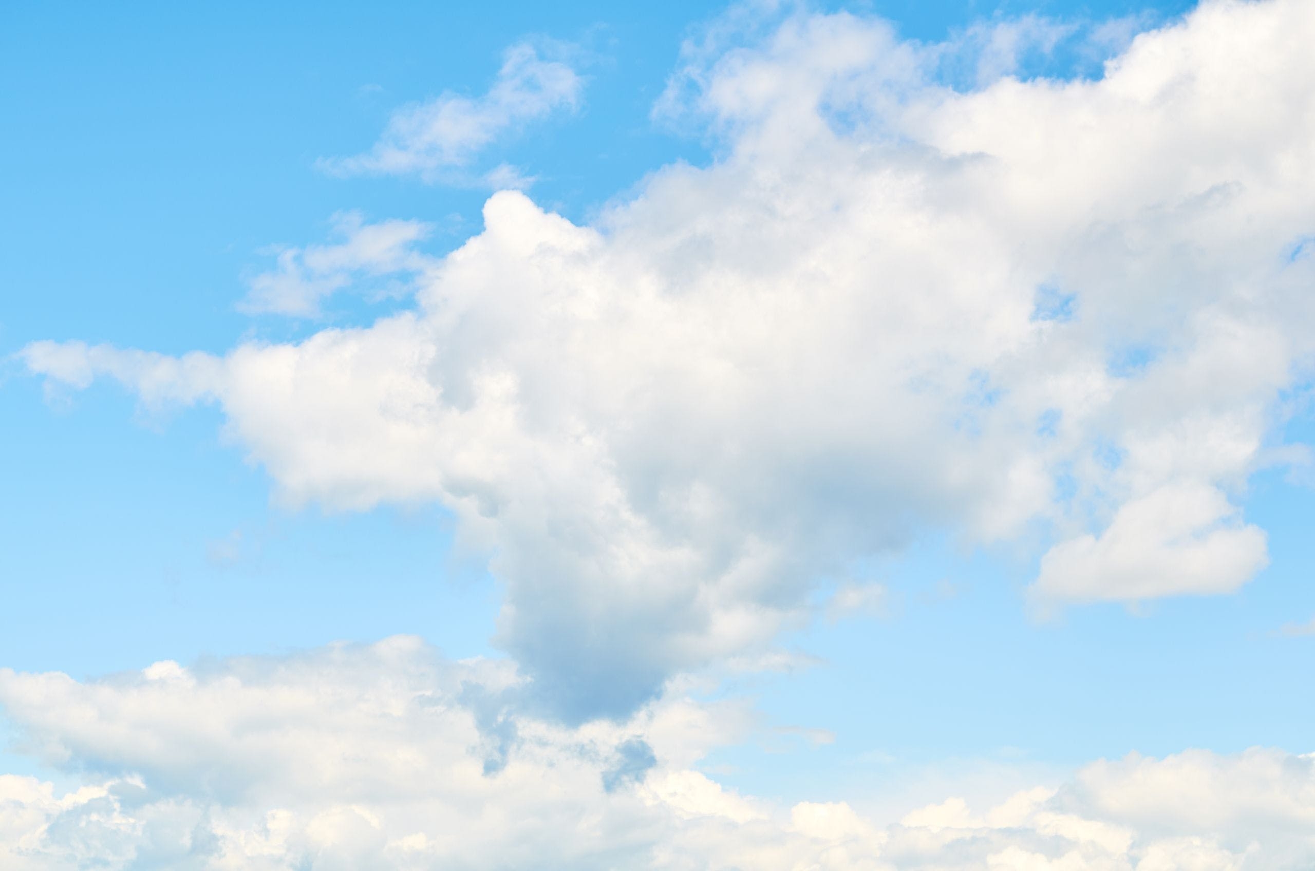 Puffy Wolken, Himmel, Natur, HD, Weiß, 2560x1700 HD Desktop