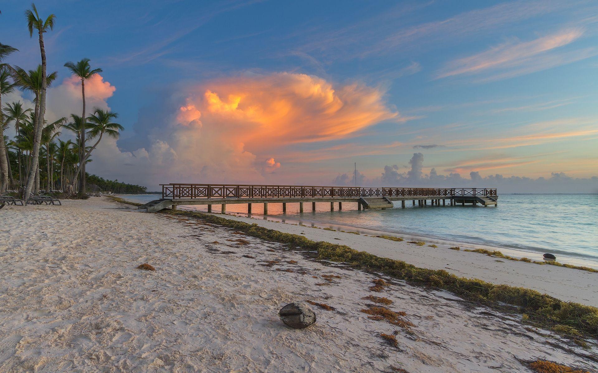 Punta Cana, Dominikanische Republik, HD, Strand, Urlaub, 1920x1200 HD Desktop