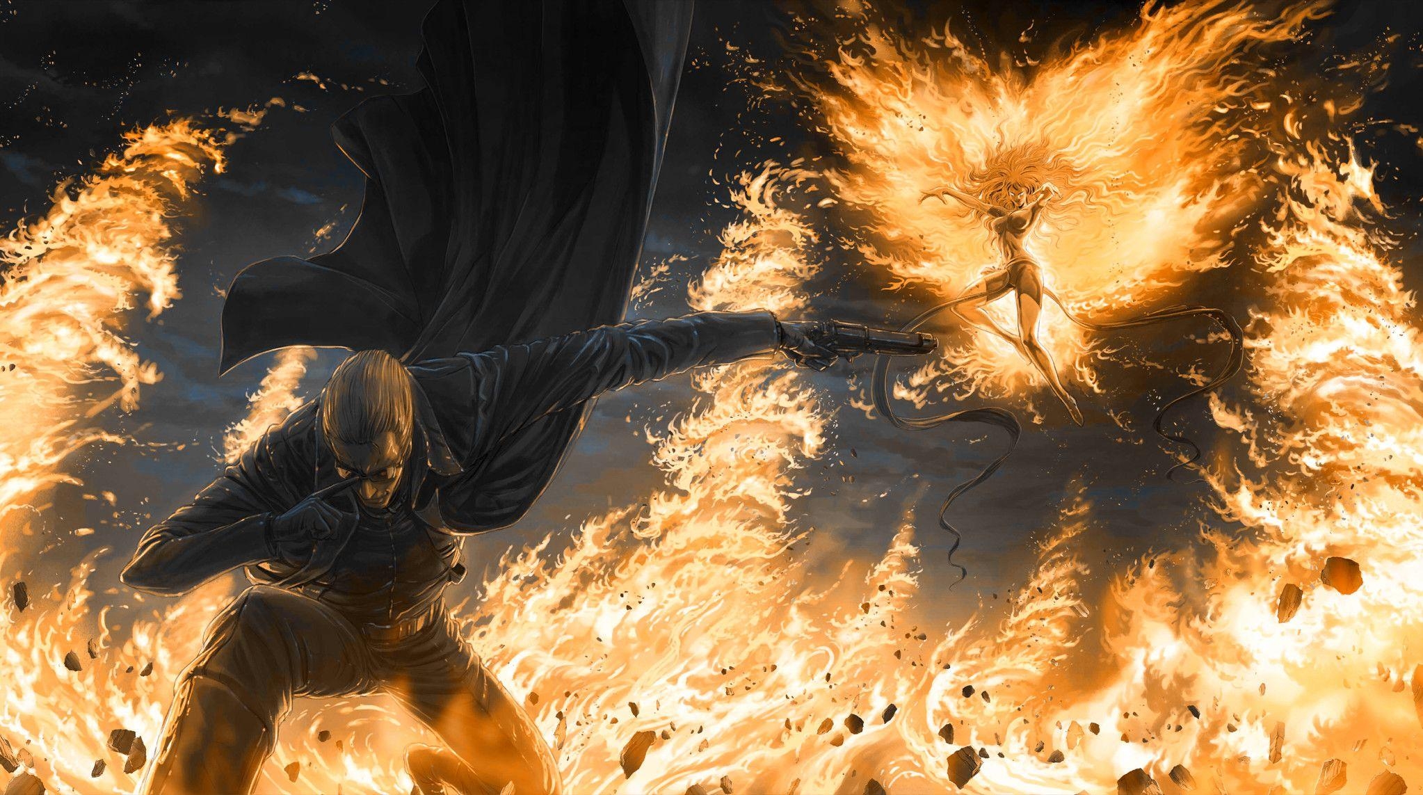 Dark Phoenix, Film, Comics, Hintergrund, Aufregend, 2050x1150 HD Desktop