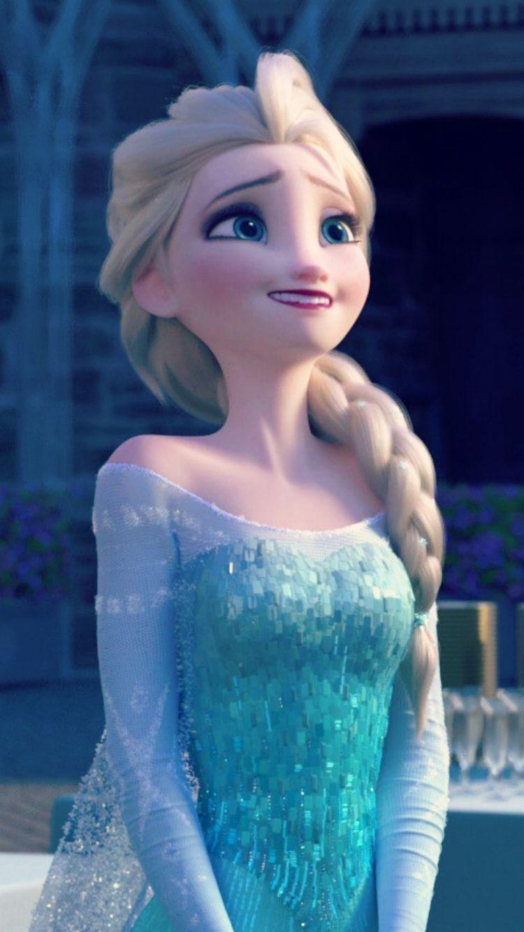 Elsa, Frozen Fever, iPhone 6, Disney, Charakter, 750x1340 HD Handy