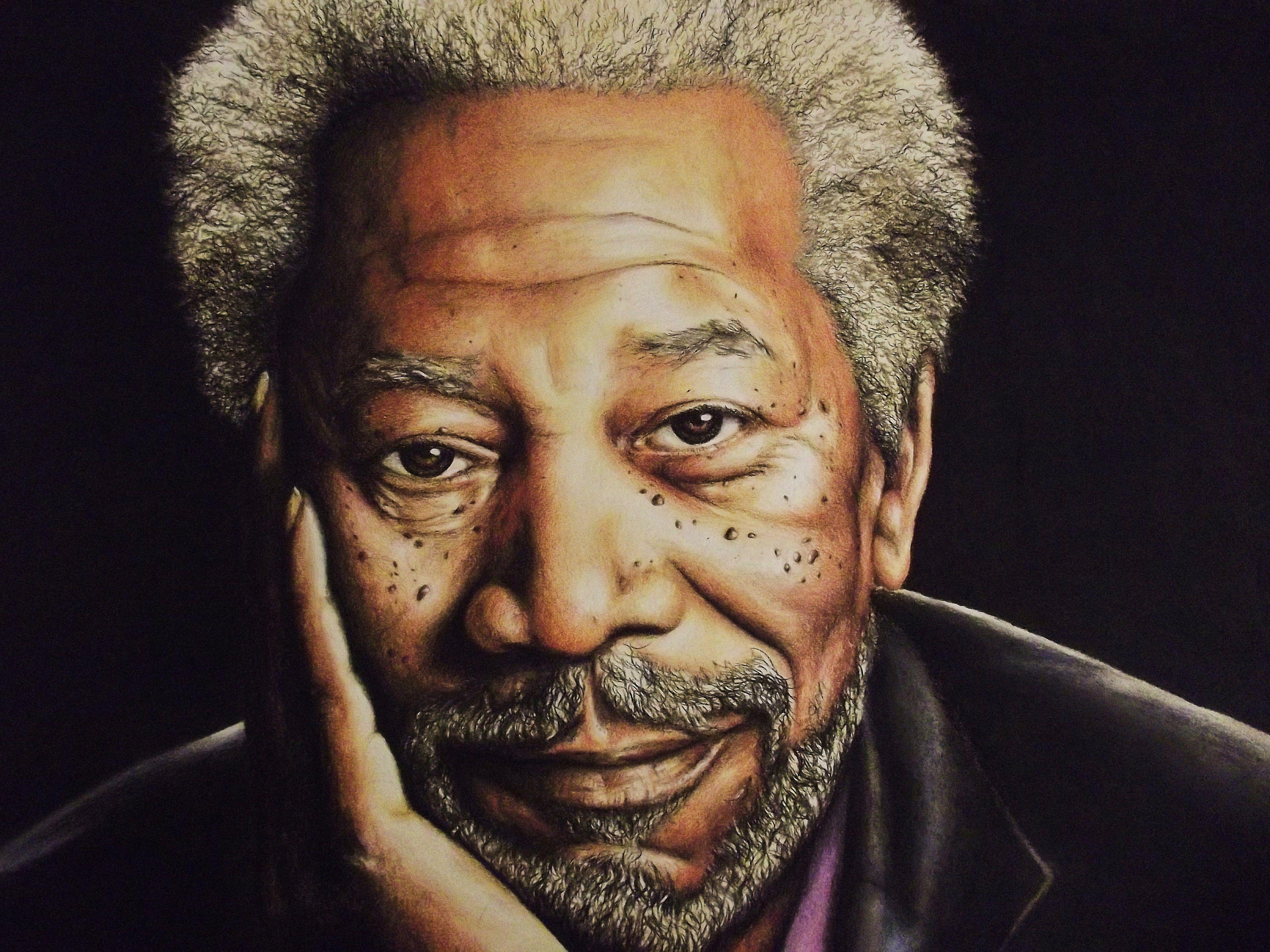 Morgan Freeman, 4K Ultra HD, Hintergrund, Schauspieler, Bild, 4290x3220 4K Desktop