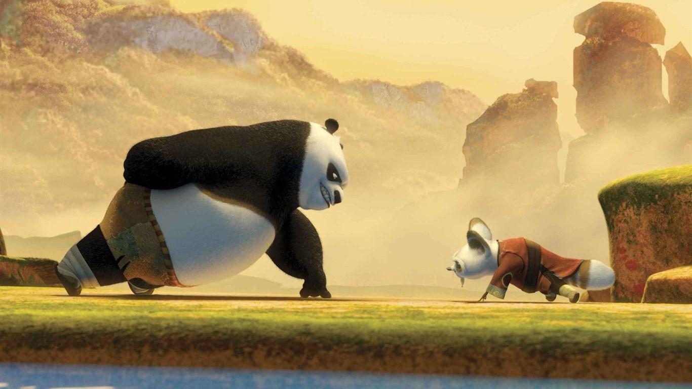 Kung Fu Panda, Zurück in 84, HD, Cartoon, Action, 1370x770 HD Desktop