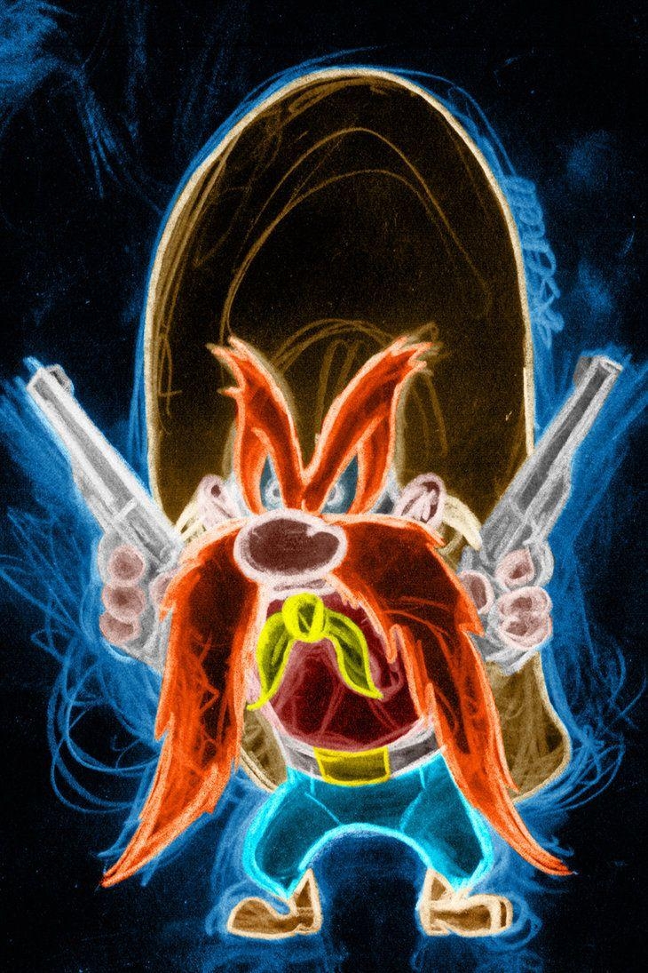 Yosemite Sam, Animation, Zeichentrick, Kultfigur, Humor, 730x1100 HD Handy