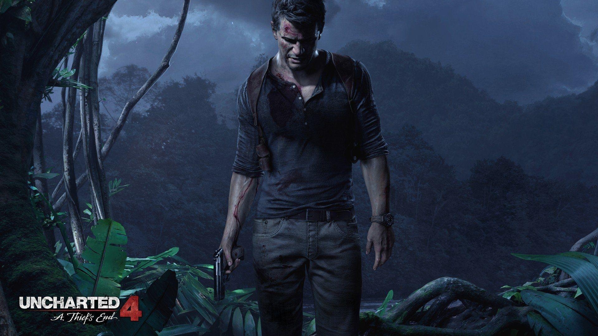 Nathan Drake, HD Bild, Abenteuer, Uncharted, Hintergrund, 1920x1080 Full HD Desktop