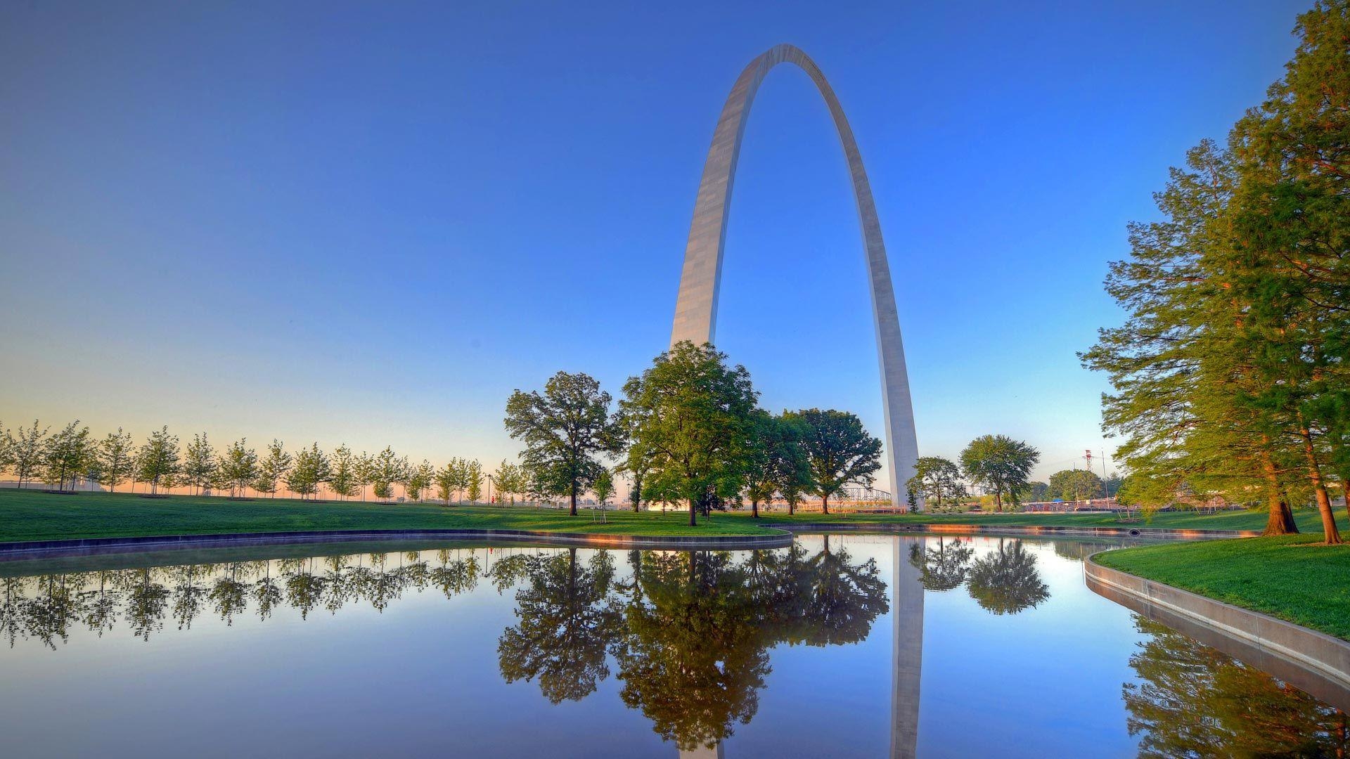 Gateway, Arch, Nationalpark, Missouri, USA, 1920x1080 Full HD Desktop