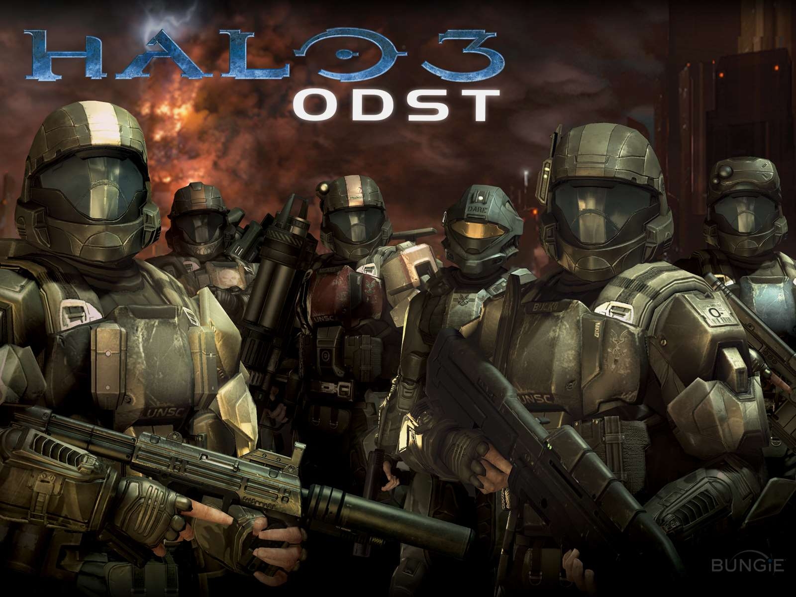 Halo 3: ODST, Offiziell, Bild, Hintergrund, Halo, 1600x1200 HD Desktop