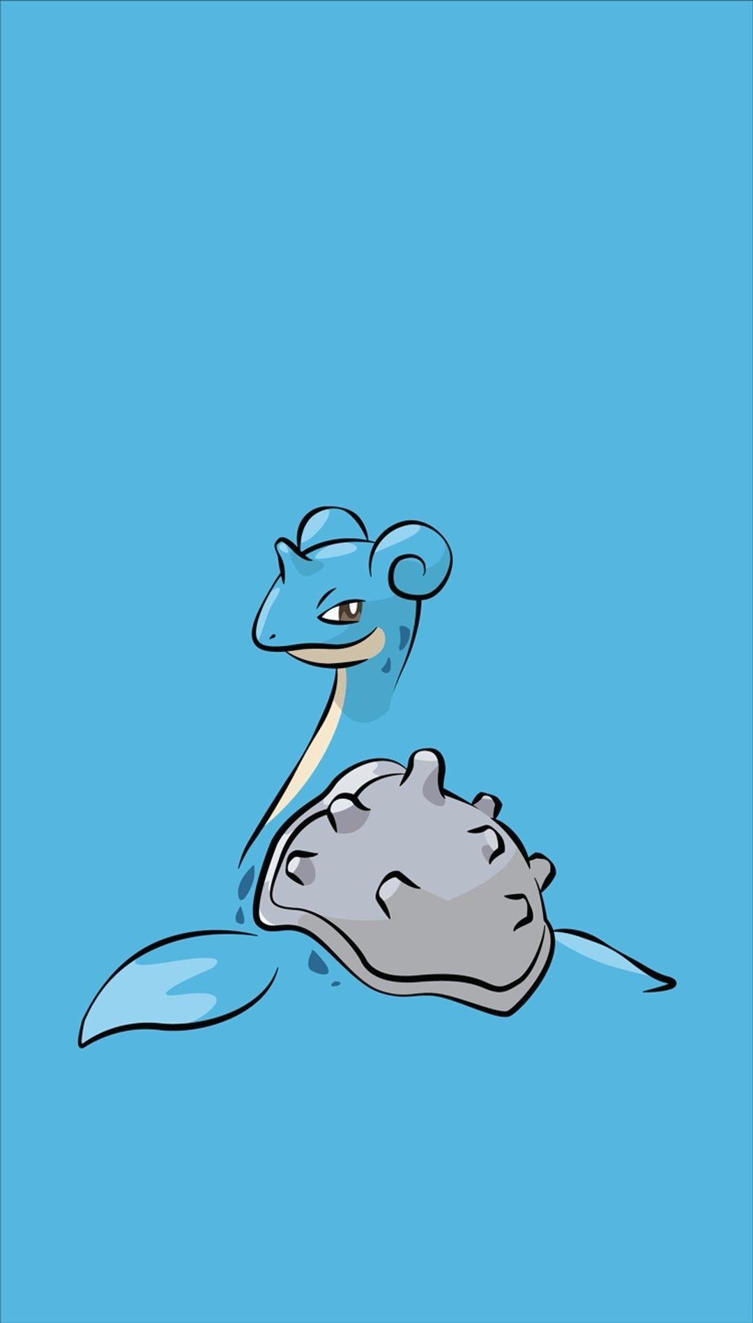 Lapras, Anime, Niedlich, Pokémon, Hintergrund, 1080x1900 HD Handy