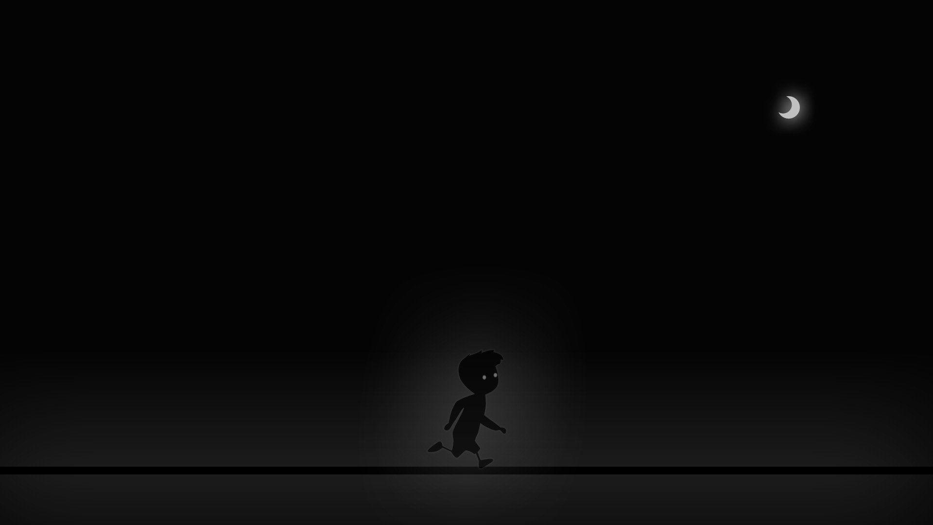 Limbo, Spiel, Nacht, Mond, Videospiele, 1920x1080 Full HD Desktop