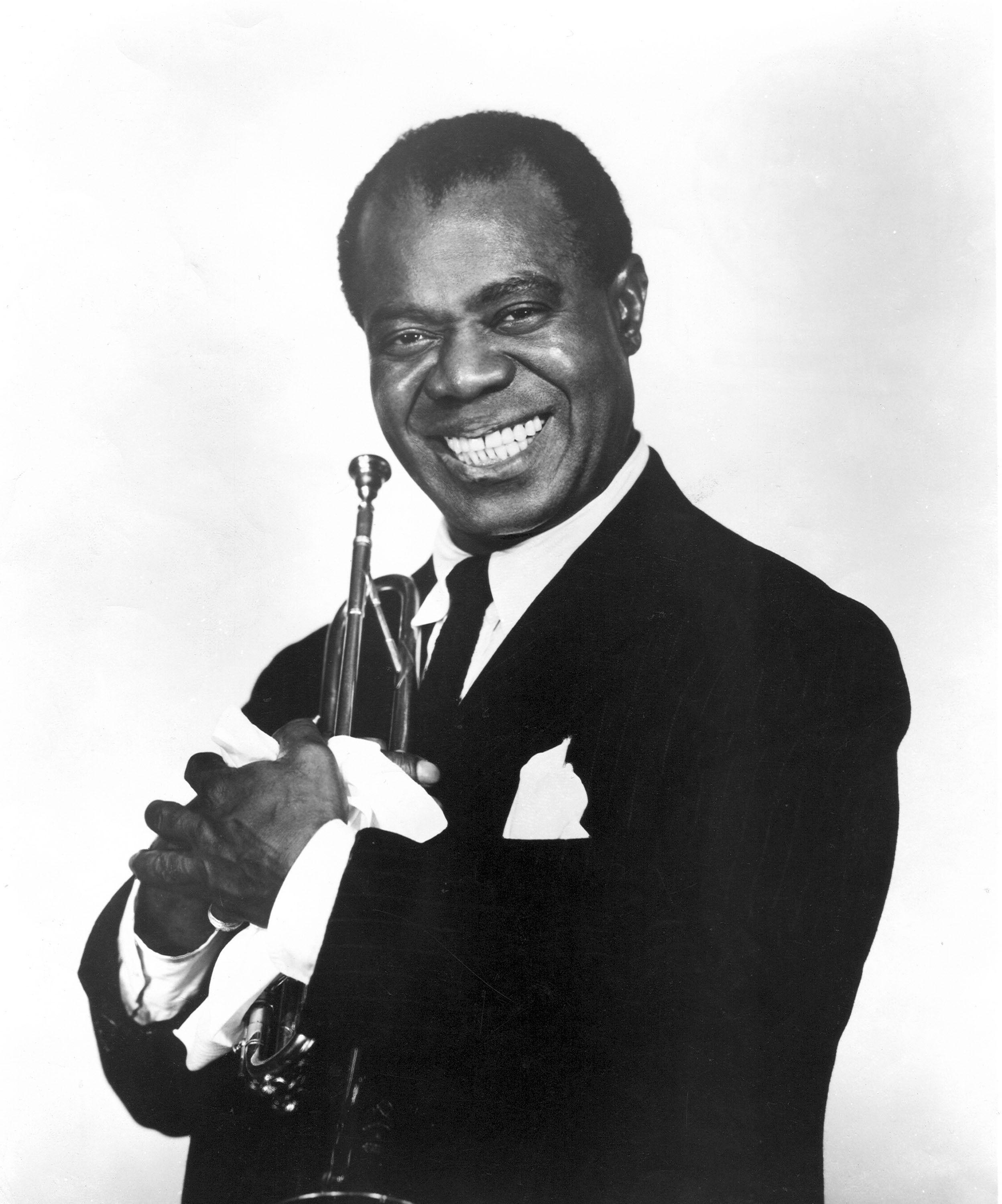 Louis Armstrong, Jazzgeschichte, Pegel, Ursprünglich, Trompeter, 2500x3000 HD Handy