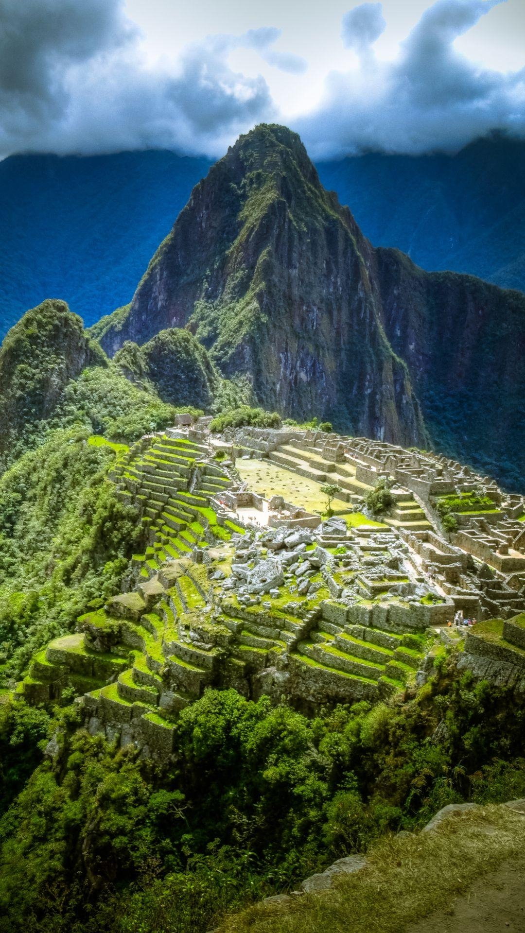 Machu Picchu, Inka, iPhone, Tapete, Peru, 1080x1920 Full HD Handy