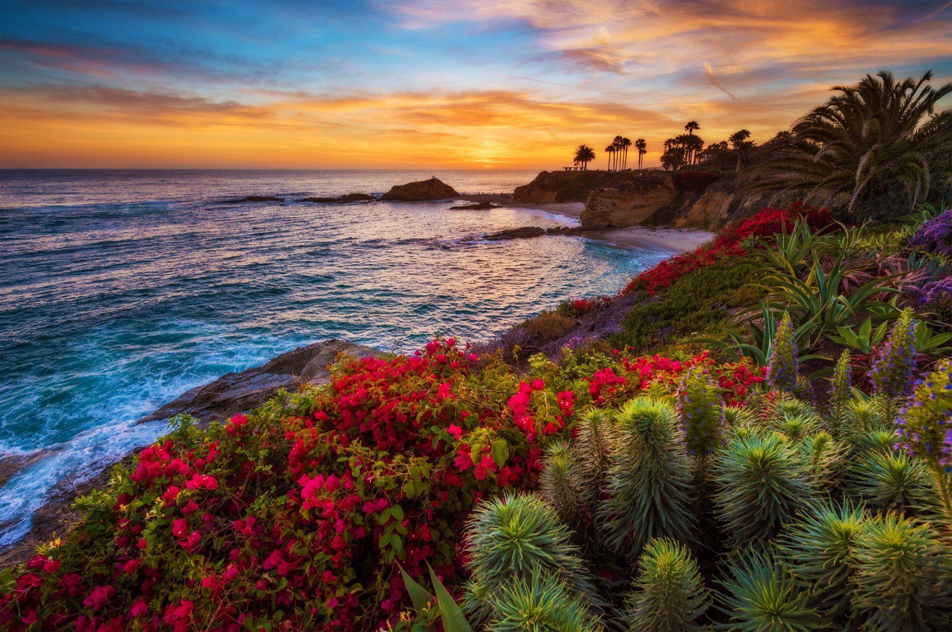 Laguna Beach, HD, Hintergrund, Kalifornien, Strandszene, 1920x1280 HD Desktop