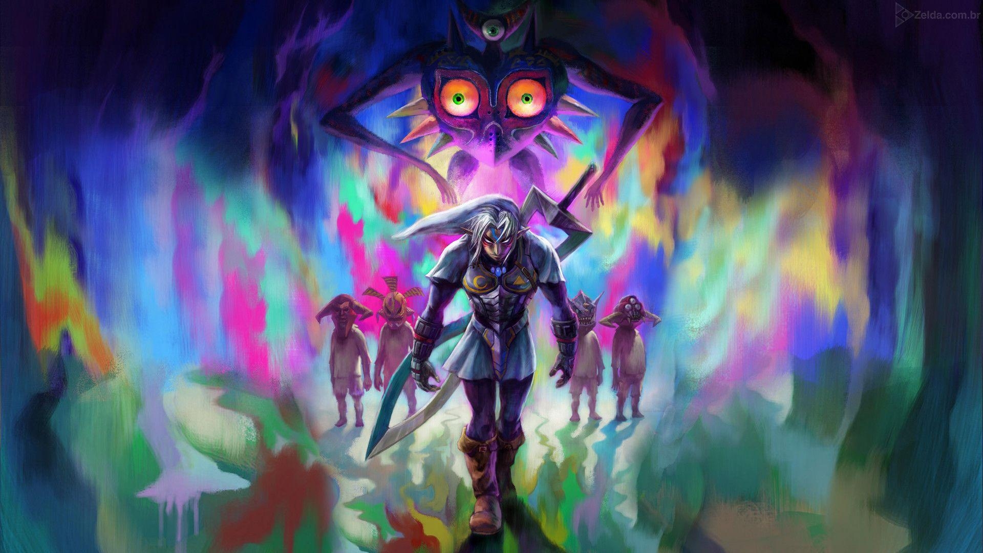 Majora's Mask, Wallpaper, Zelda, Hintergrund, Online, 1920x1080 Full HD Desktop