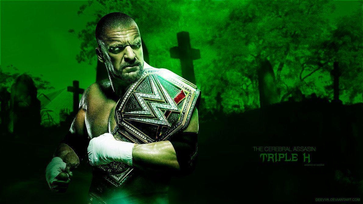 Triple H 2017, Sport, WWE, Hintergrund, Wrestling, 1200x670 HD Desktop