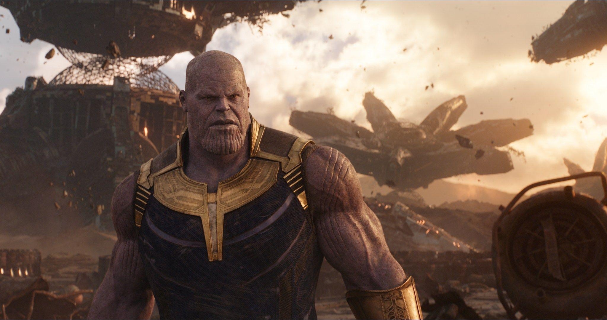 Thanos, Avengers, Infinity War, 4K, Marvel, 2050x1080 HD Desktop