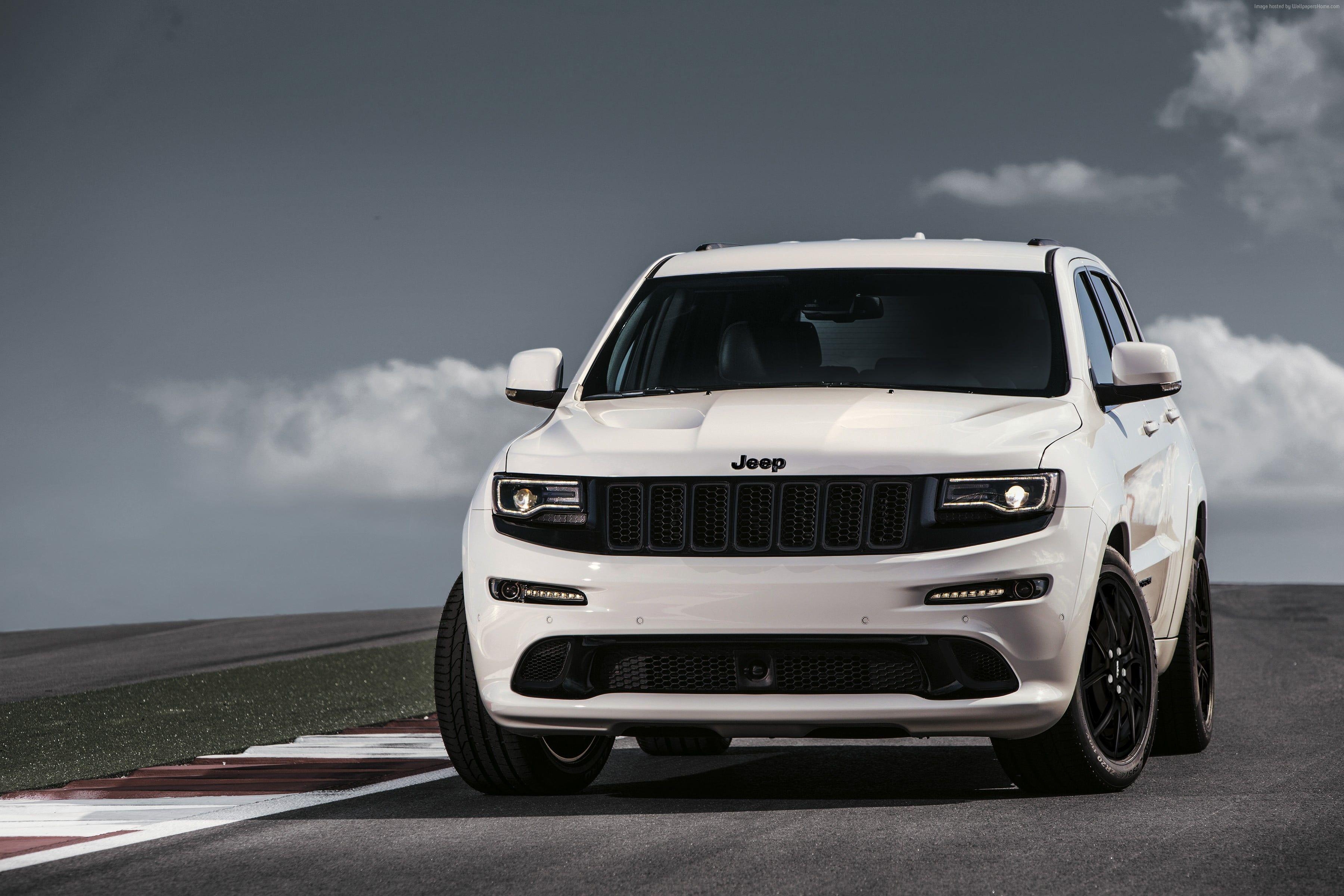 Jeep Grand Cherokee, Weiß, HD, Auto, SUV, 3600x2400 4K Desktop