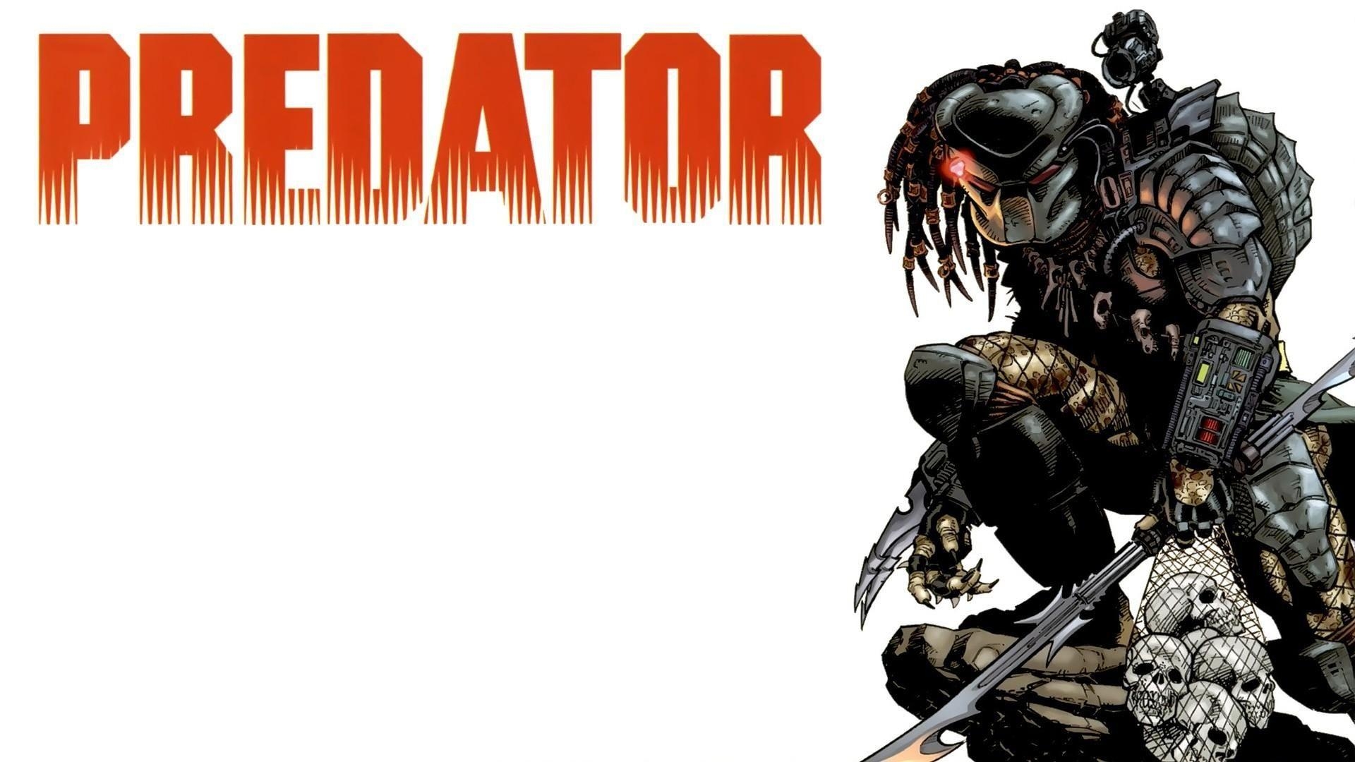 Comic Predator, Illustrationen, Sci-Fi, Alien, Abenteuer, 1920x1080 Full HD Desktop