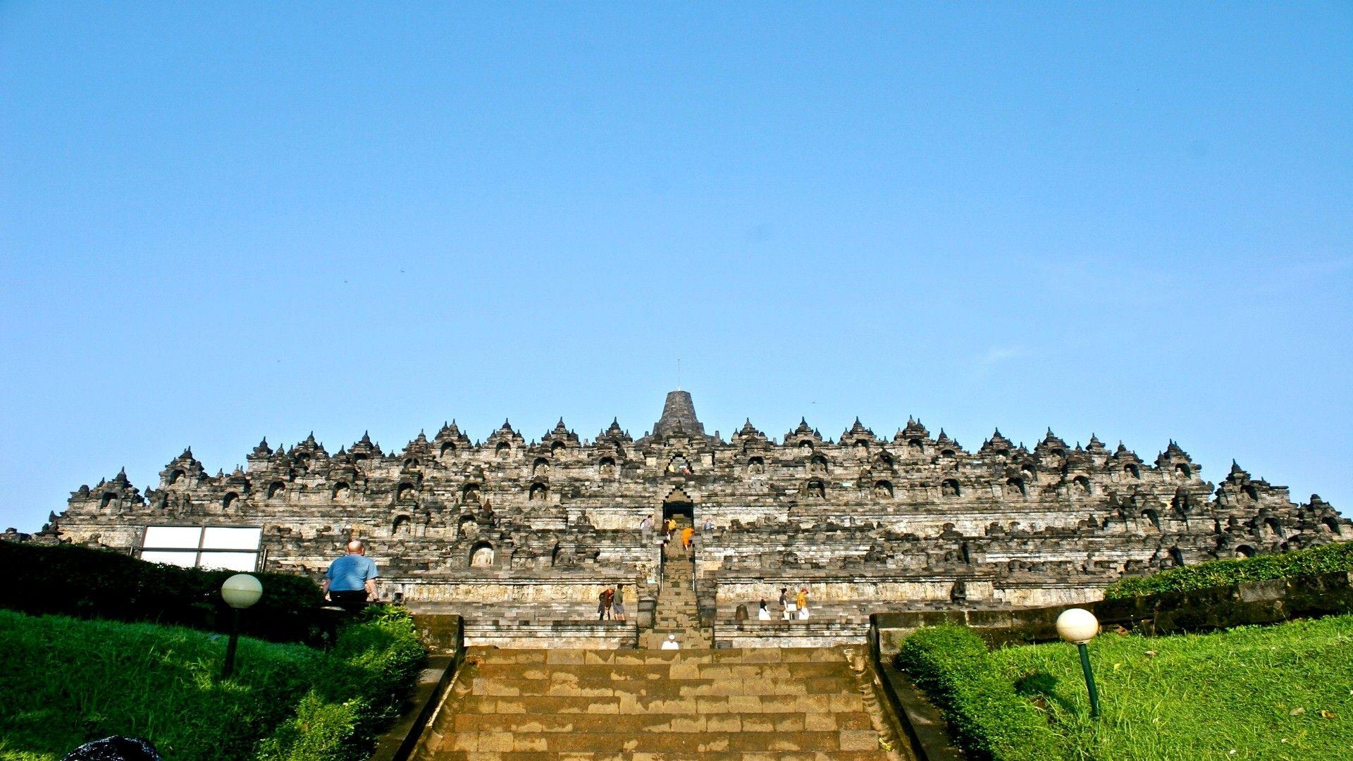 Borobudur, Tempel, Indonesien, Touristenattraktion, Kultur, 1920x1080 Full HD Desktop