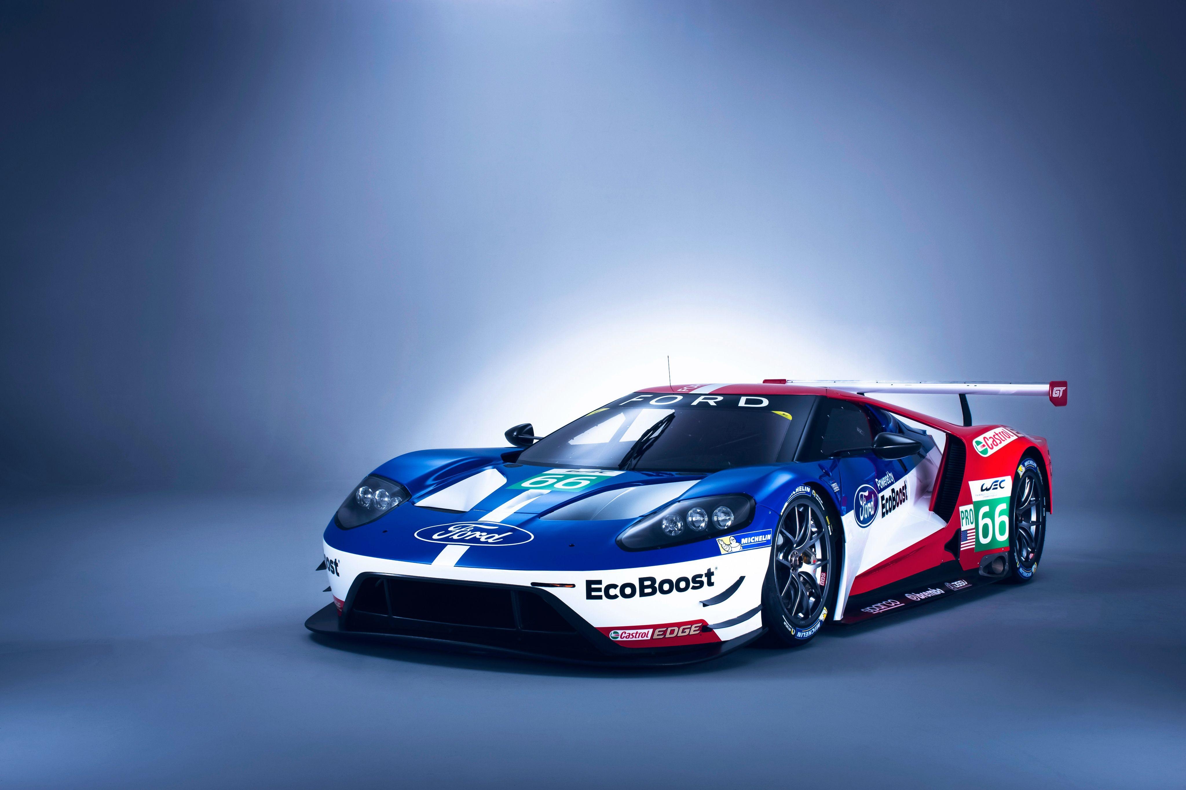 Ford GT, Le Mans, 2016, Autos, Rennsport, 4100x2740 4K Desktop