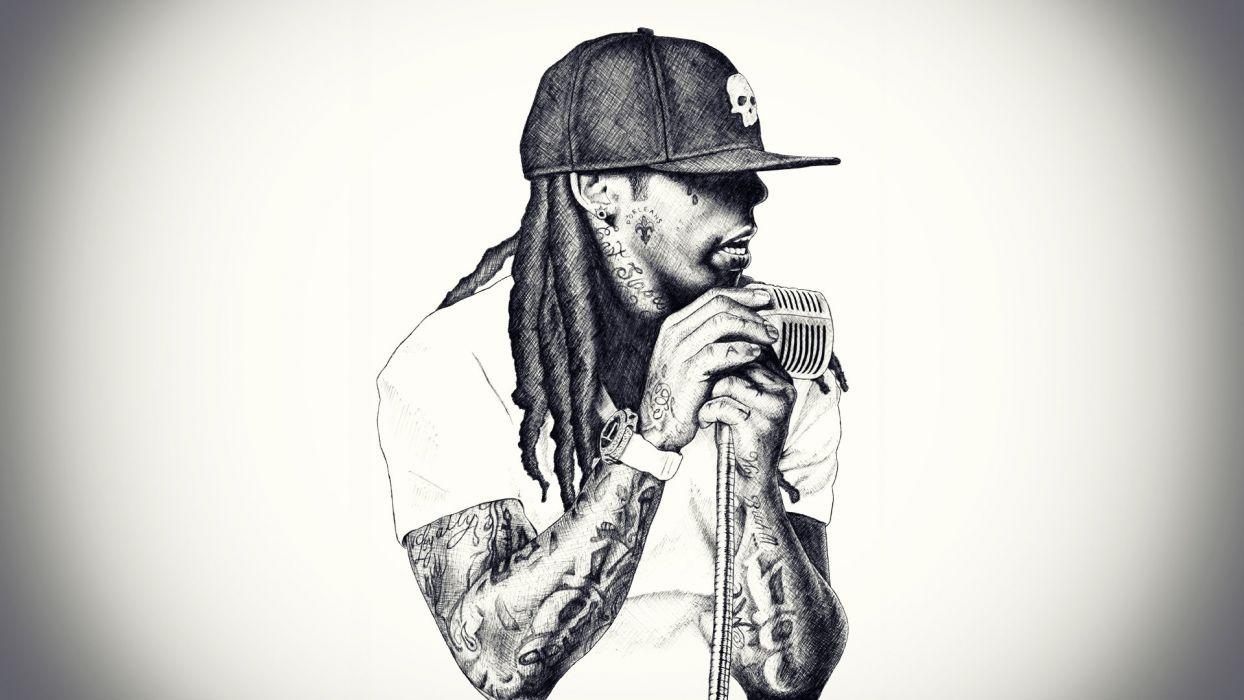 Lil Wayne, Rap, Mikrofon, Musiker, Hip Hop, 1250x700 HD Desktop