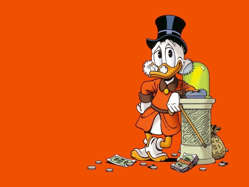 Dagobert Duck, Ducktales, Hintergrund, Disney, Cartoon, 1030x770 HD Desktop