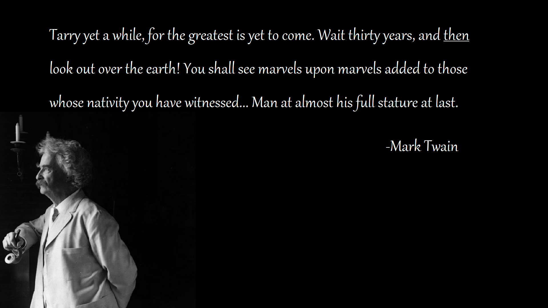 Mark Twain, Zitate, Bilder, Fotografie, Literatur, 1920x1080 Full HD Desktop