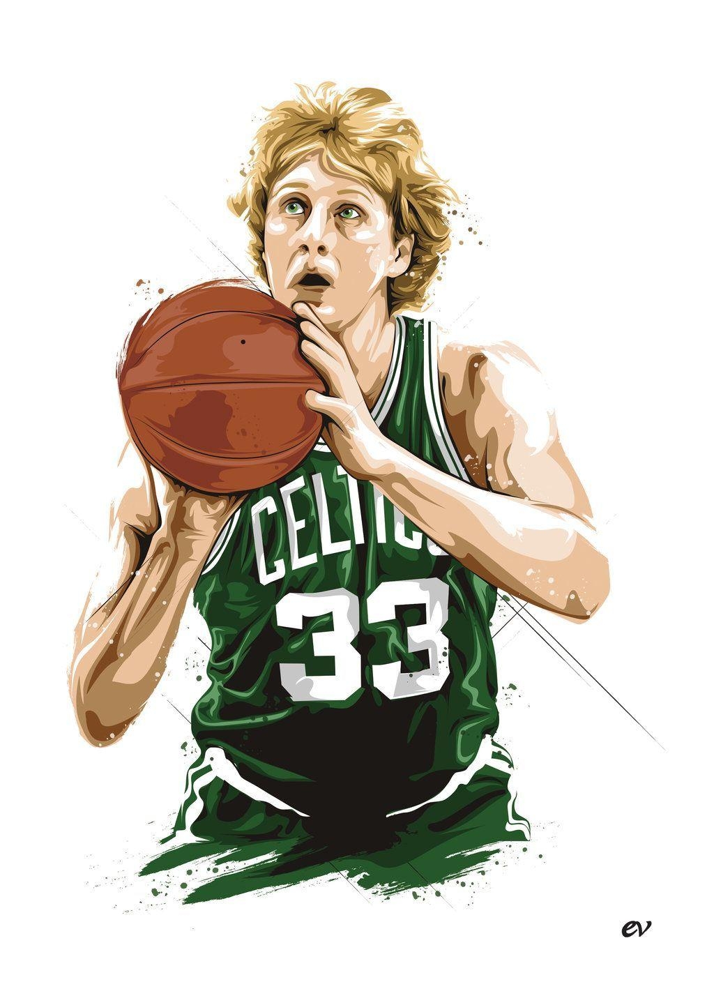 Larry Bird, Larry Legend, Basketball, Sport, NBA, 1030x1410 HD Handy