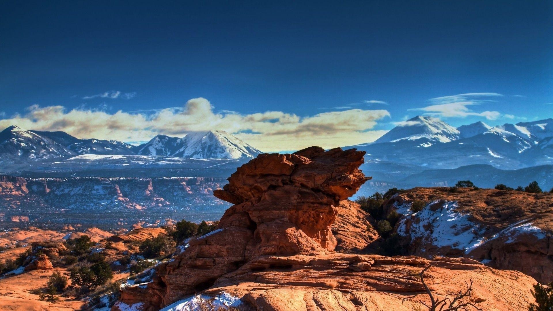 Utah, Berglandschaft, Natur, Reisen, USA, 1920x1080 Full HD Desktop