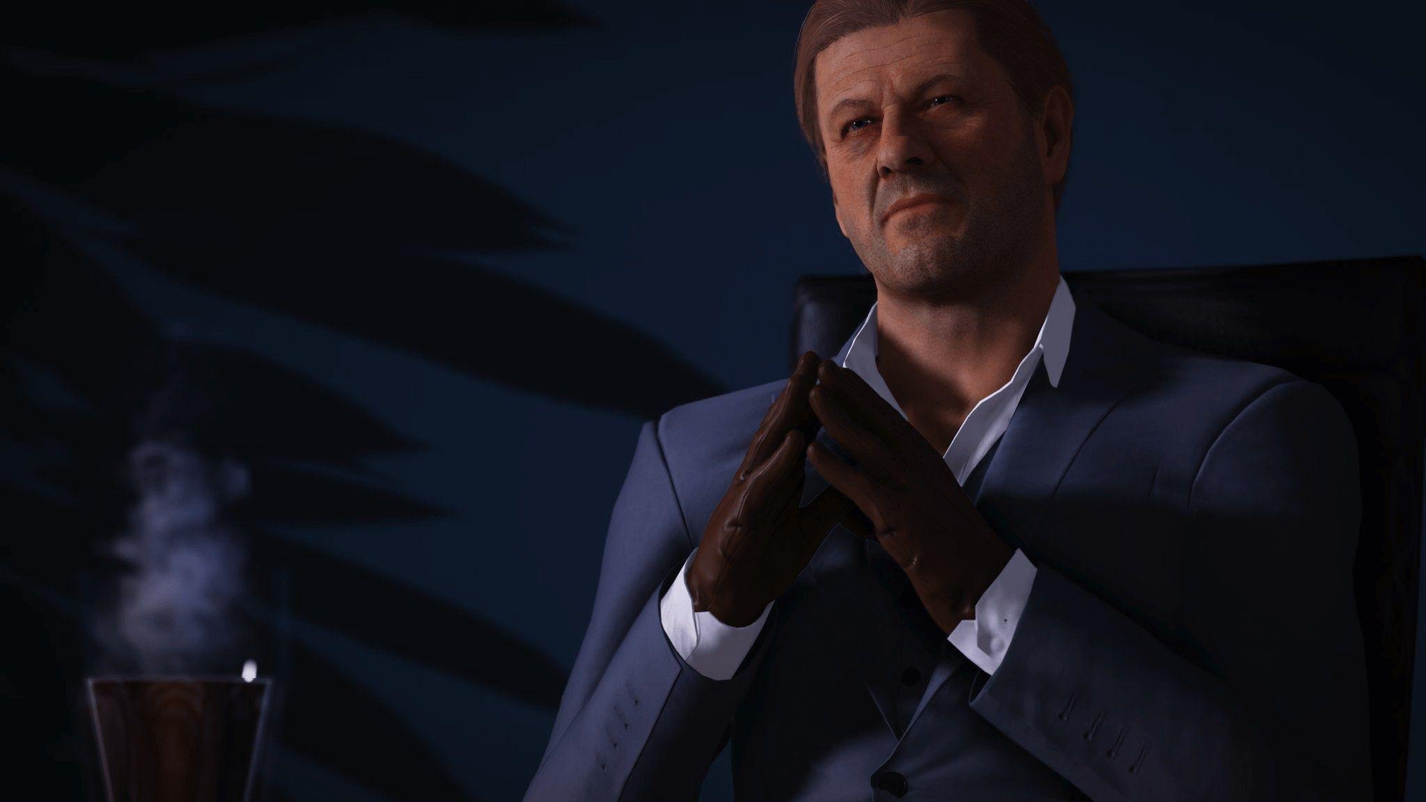 Sean Bean, Hitman 2, Deadline, Herausforderung, Videospiel, 2050x1160 HD Desktop