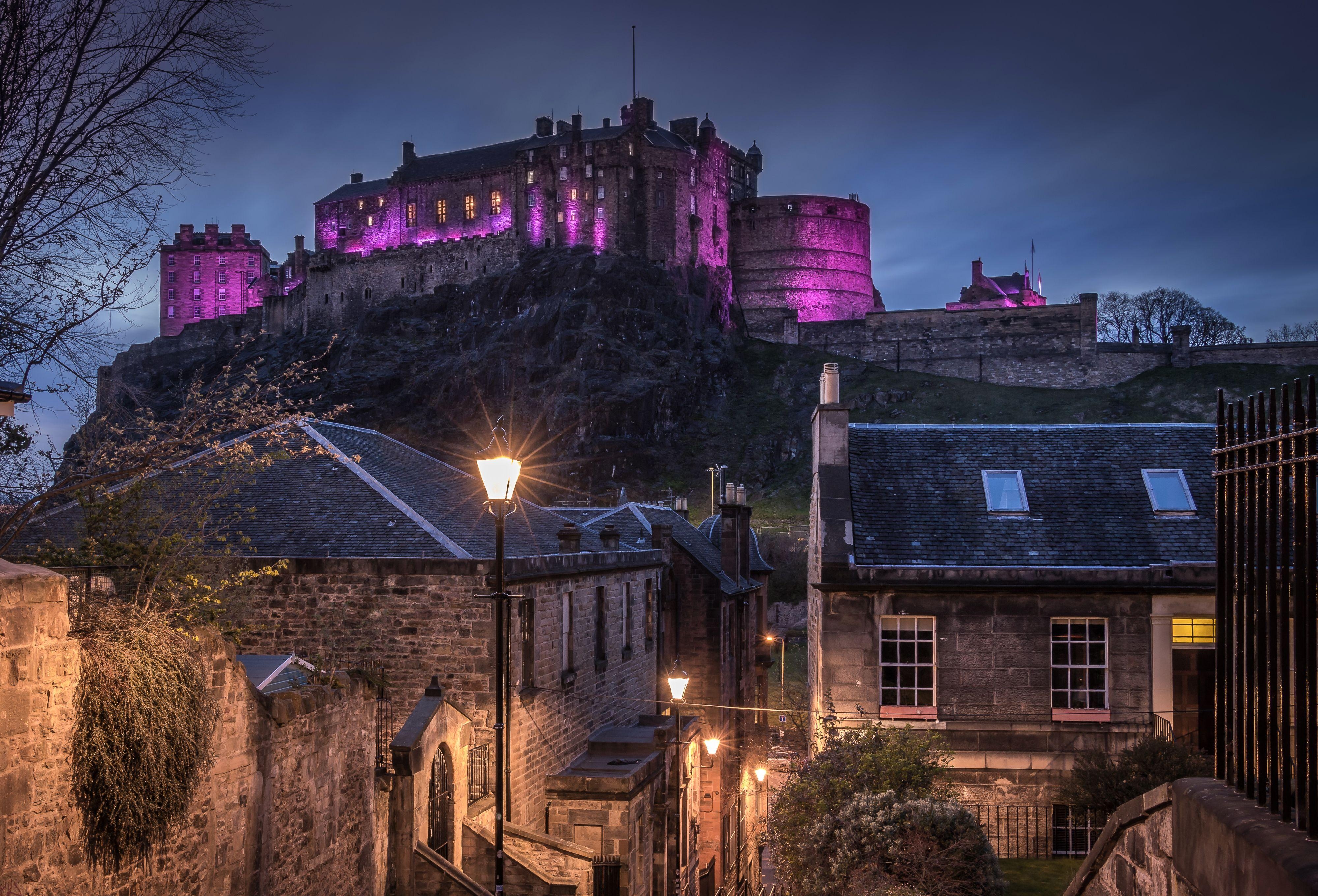 Edinburgh Castle, Schottland, 4K, Ultra HD, Historisch, 4000x2720 4K Desktop