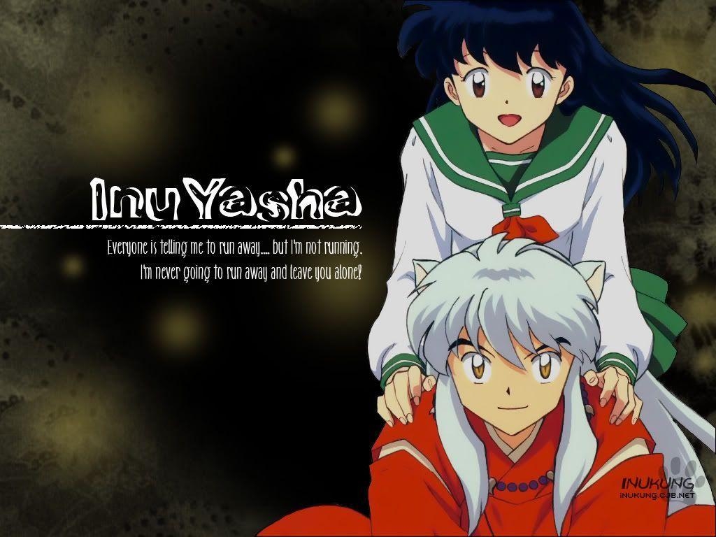 Inuyasha, Kagome, Anime, HD, Liebespaar, 1030x770 HD Desktop