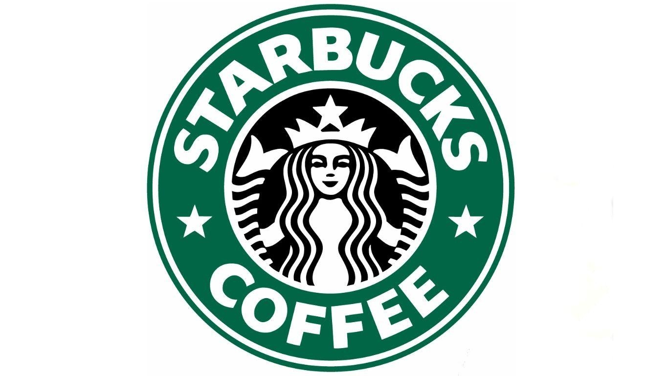 Starbucks, Hintergrund, Kaffeeliebhaber, Logo, HD-Bilder, 1370x770 HD Desktop