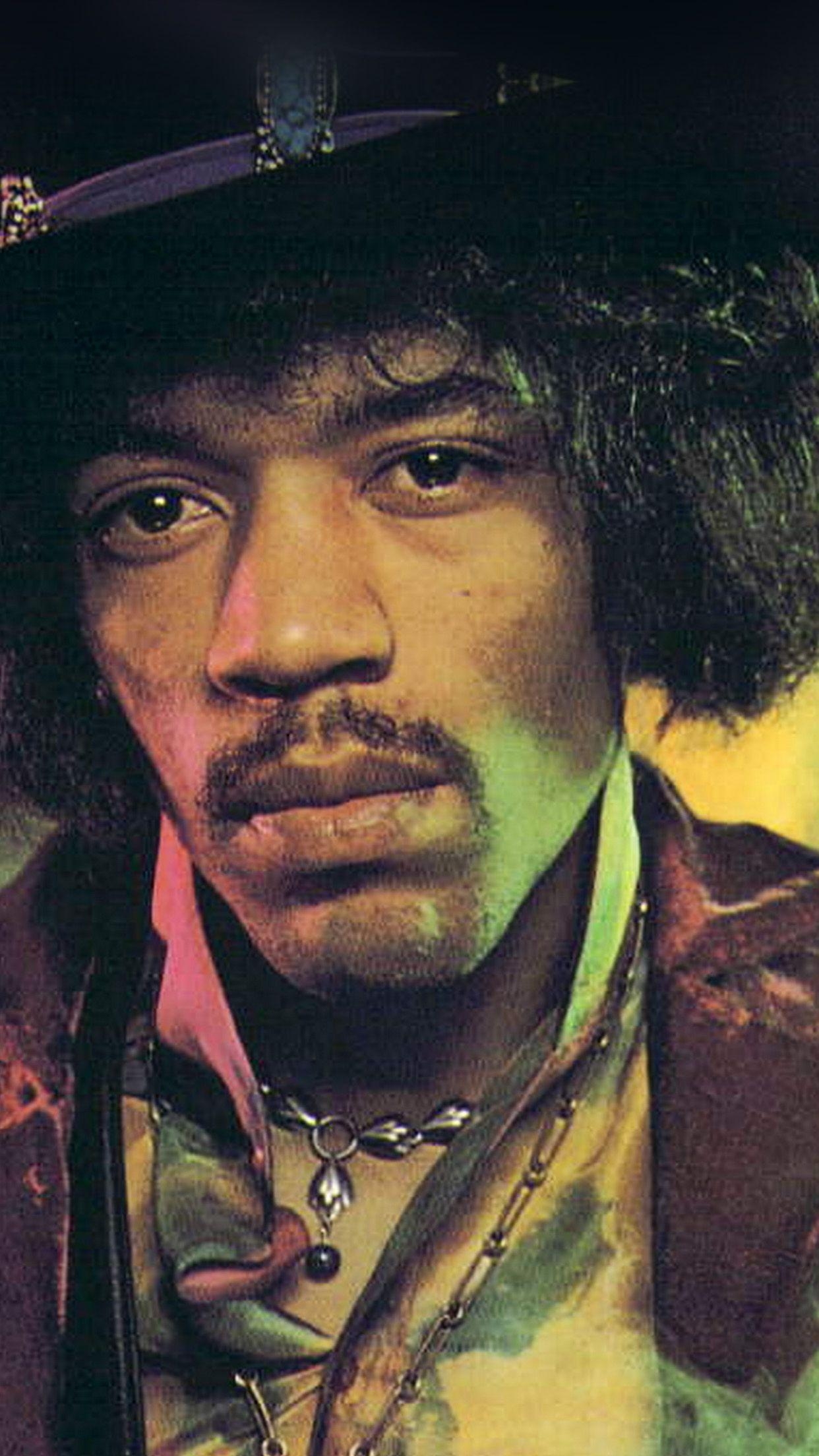 Jimi Hendrix, iPhone 8, Bildschirm, Hintergrund, Musiker, 1250x2210 HD Handy