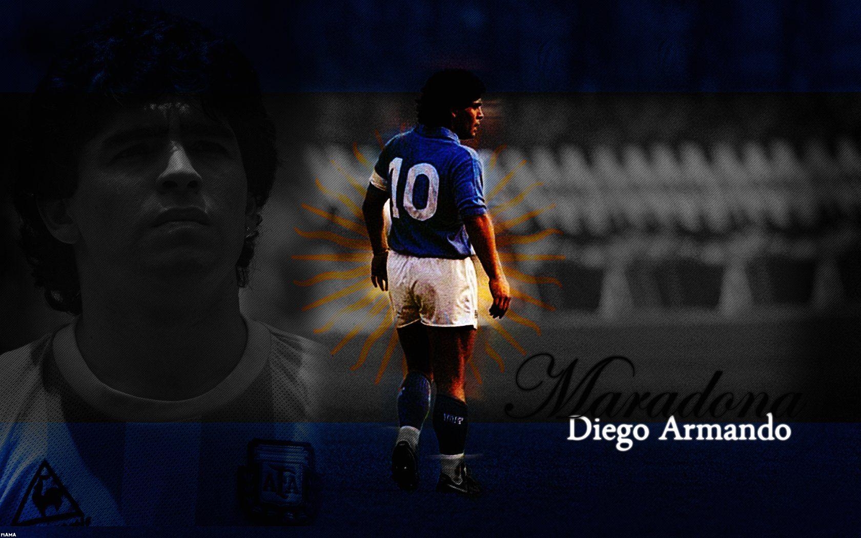 Diego Maradona, 1680x1050, Wallpaper, Argentinien, Fußball, 1680x1050 HD Desktop