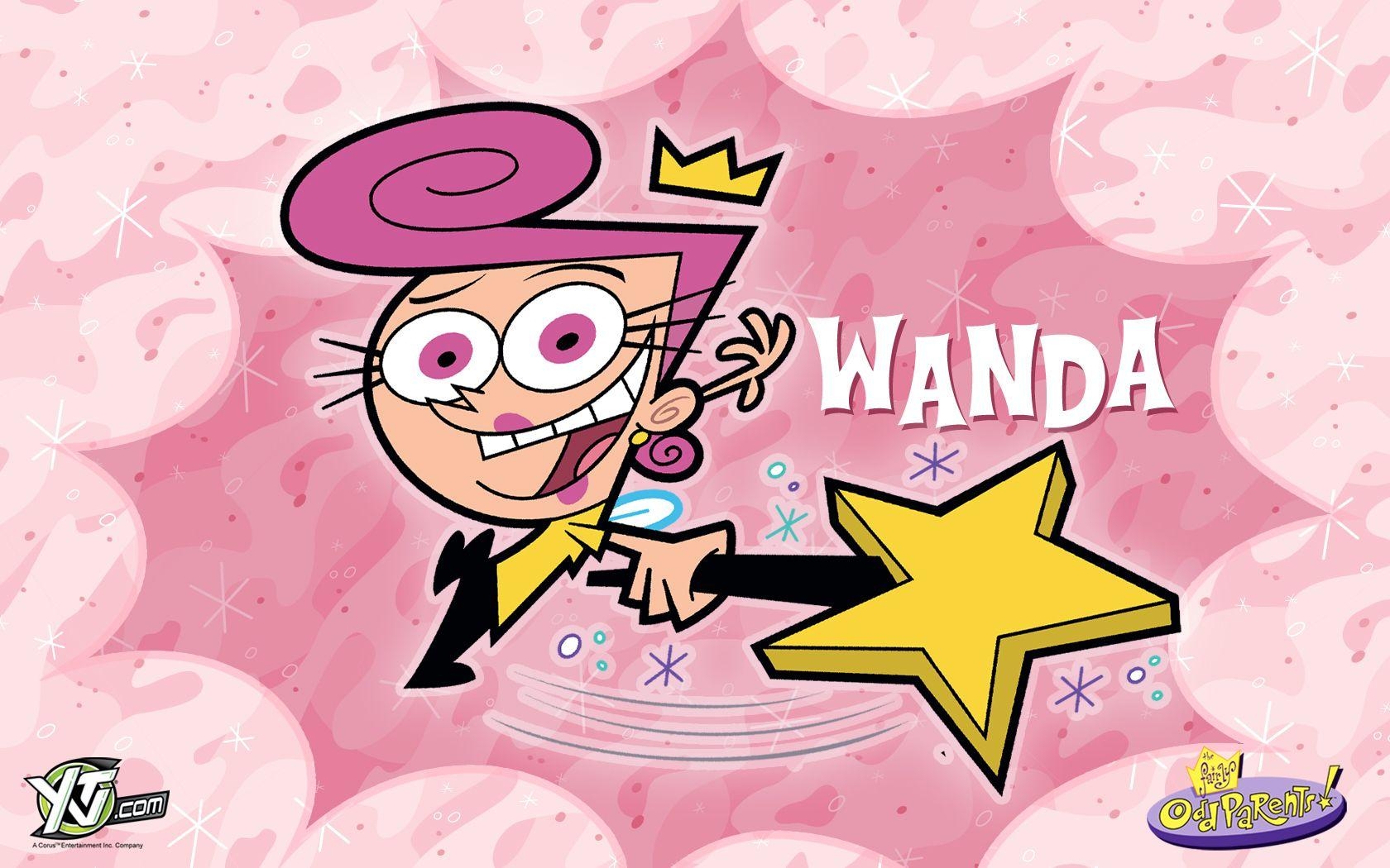 Wanda, Cosmo, Cartoon, Nickelodeon, Hintergrund, 1680x1050 HD Desktop