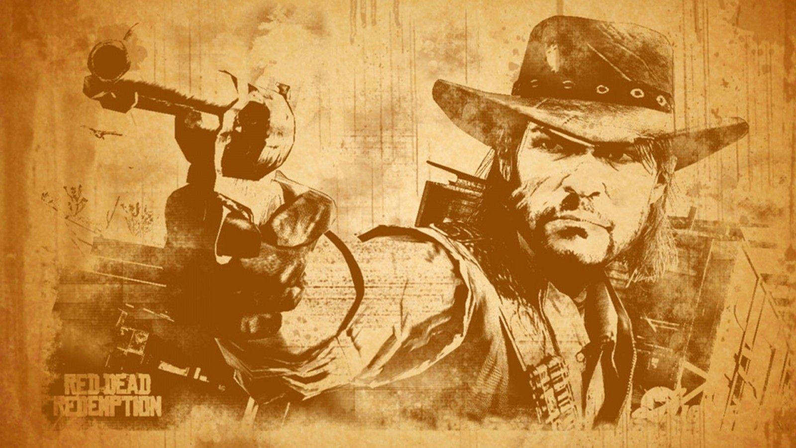 John Marston, Gaming, R-Post, Wild West, 1600x900 HD Desktop