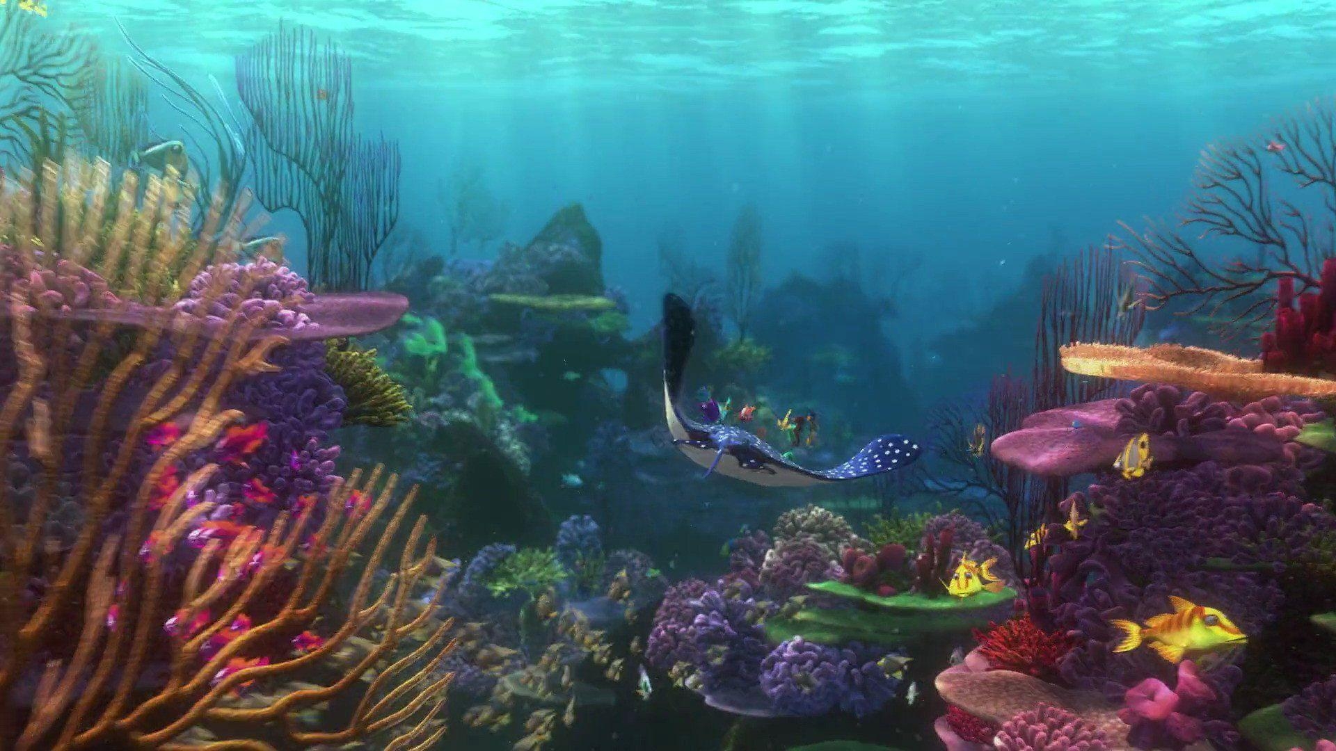 Findet Nemo, Frei, Disney, Cartoon, Background, 1920x1080 Full HD Desktop