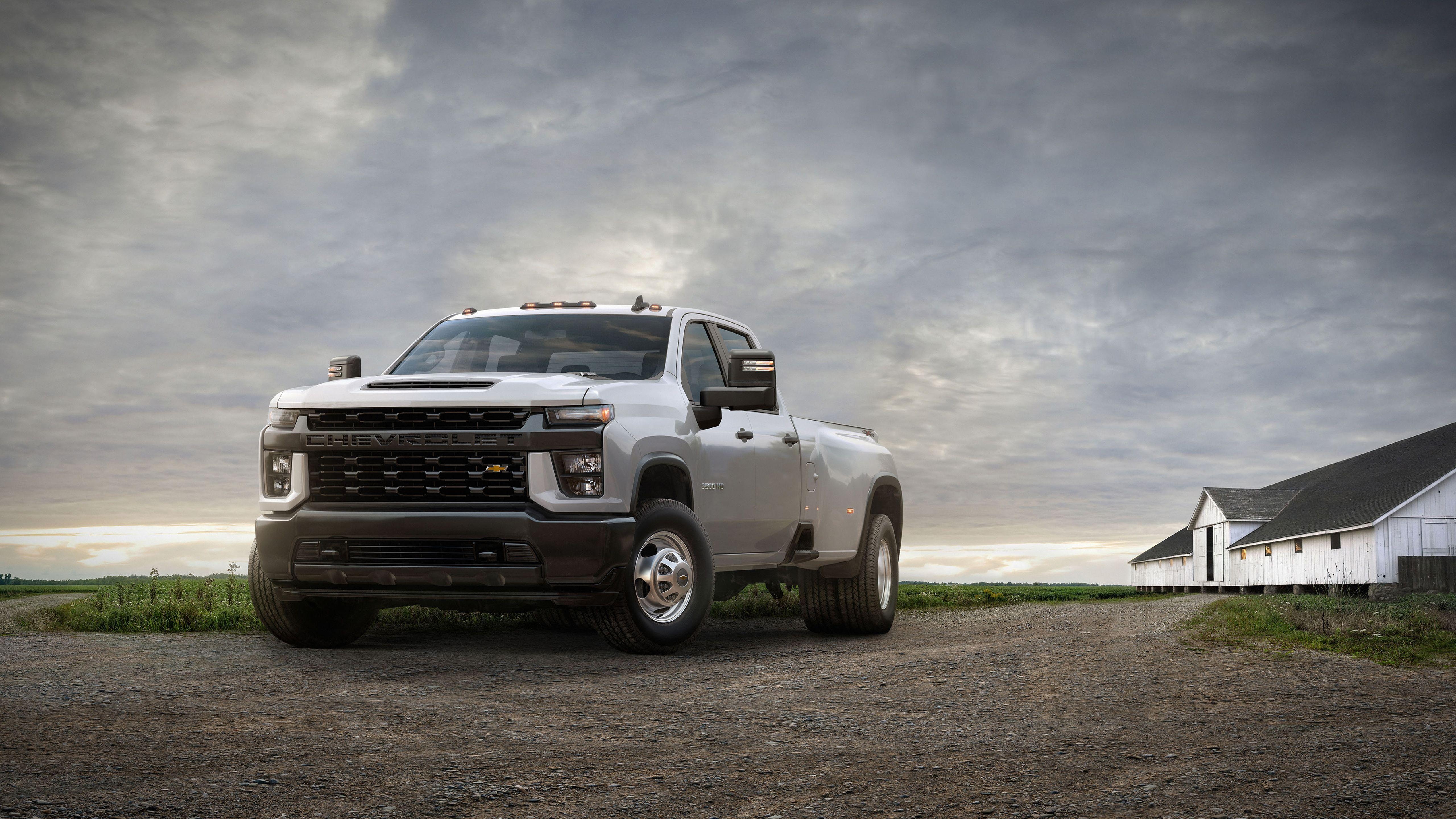 Chevrolet Silverado 3500, HD, Arbeitsfahrzeug, 4K, Truck, 5120x2880 4K Desktop