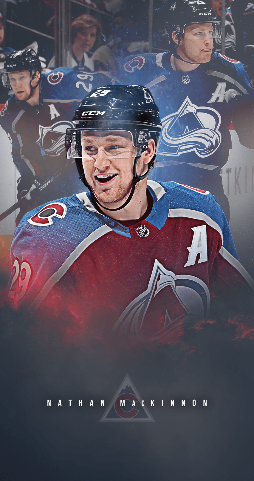 Motiv, Colorado Avalanche, Eishockey, NHL, Sportbild, 860x1610 HD Handy