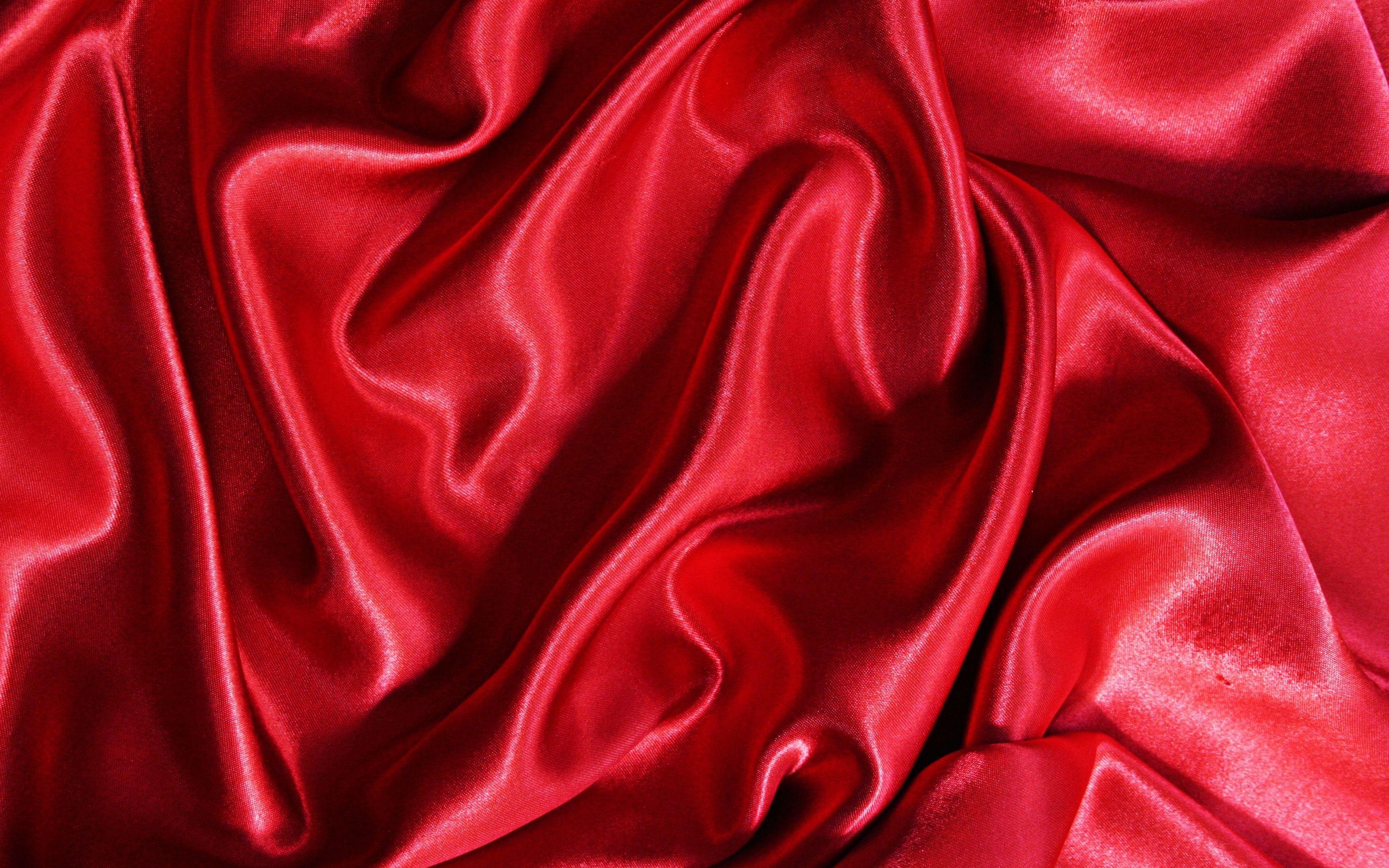 Rote, Seide, Blaue, Stoff, Textur, 2880x1800 HD Desktop