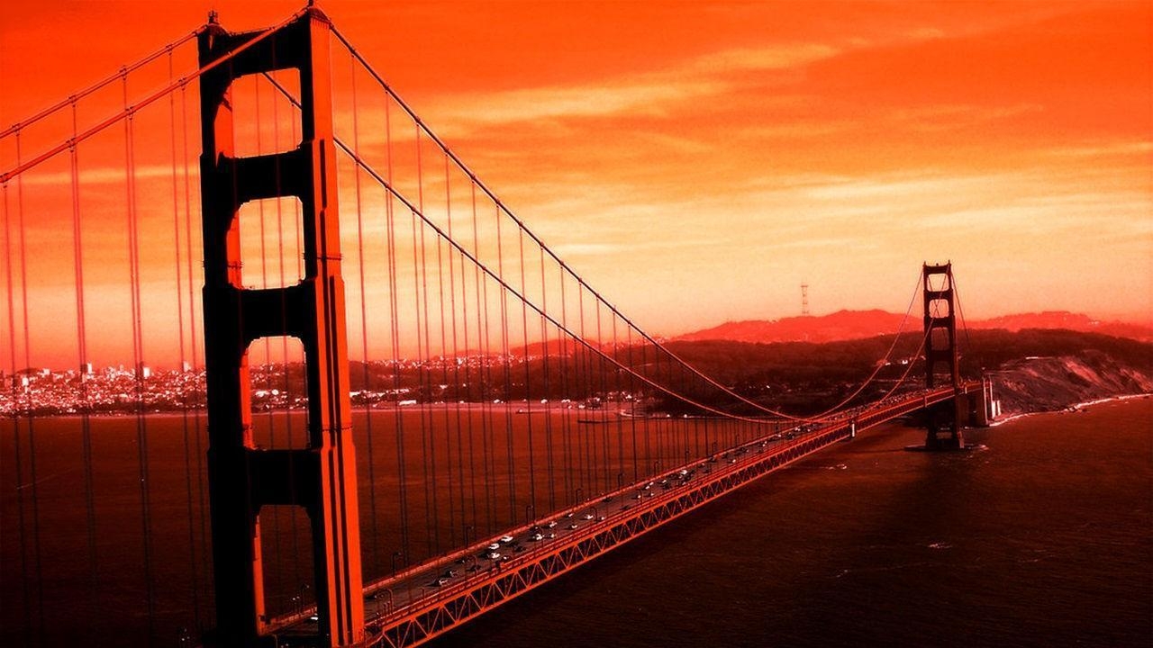 Golden Gate Bridge, San Francisco, Reisen, Android Hintergrundbild, 4K, 1280x720 HD Desktop