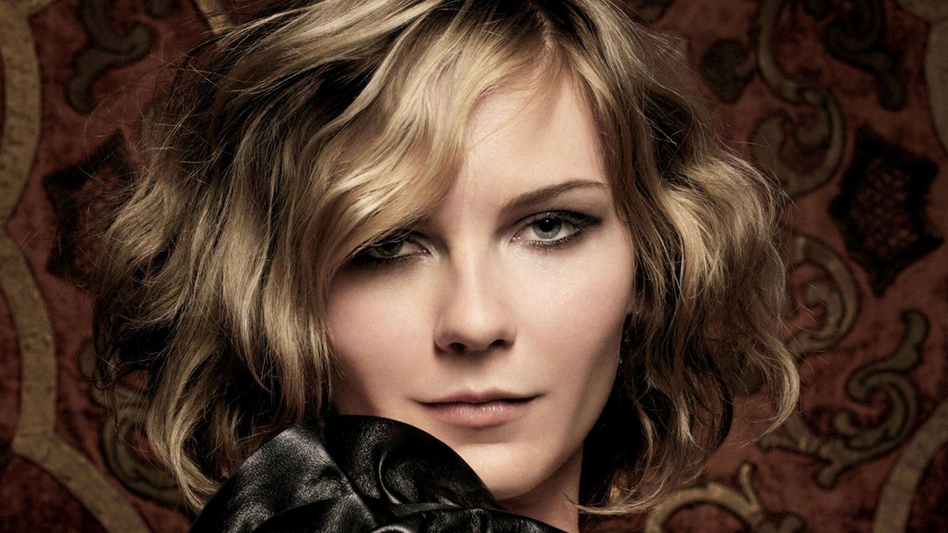 Kirsten Dunst, Schwarze Blume, HD Bild, Hollywood, Schauspielerin, 1920x1080 Full HD Desktop