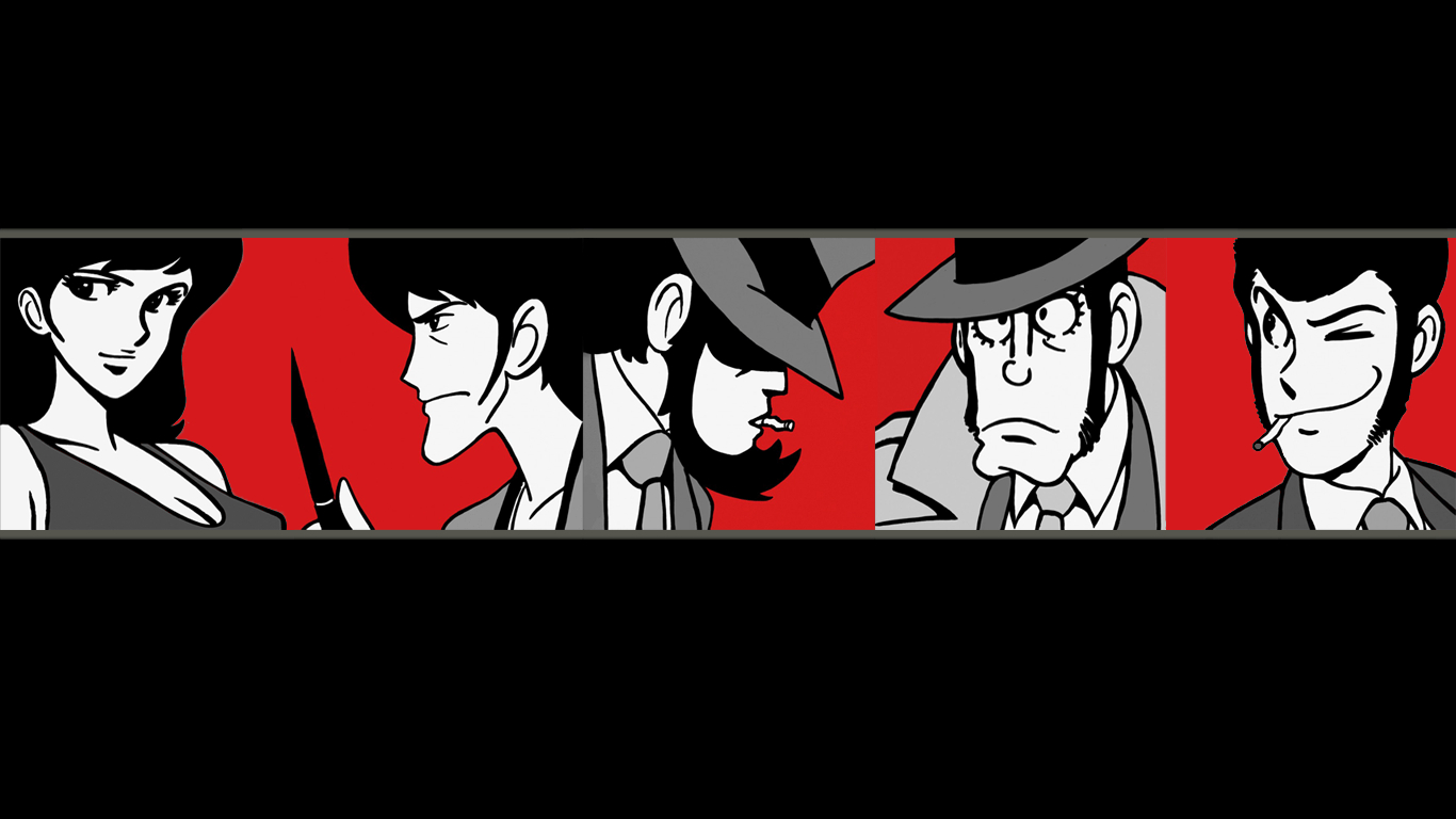 Lupin the Third, Anime, Hintergrund, Abenteurer, 1370x770 HD Desktop