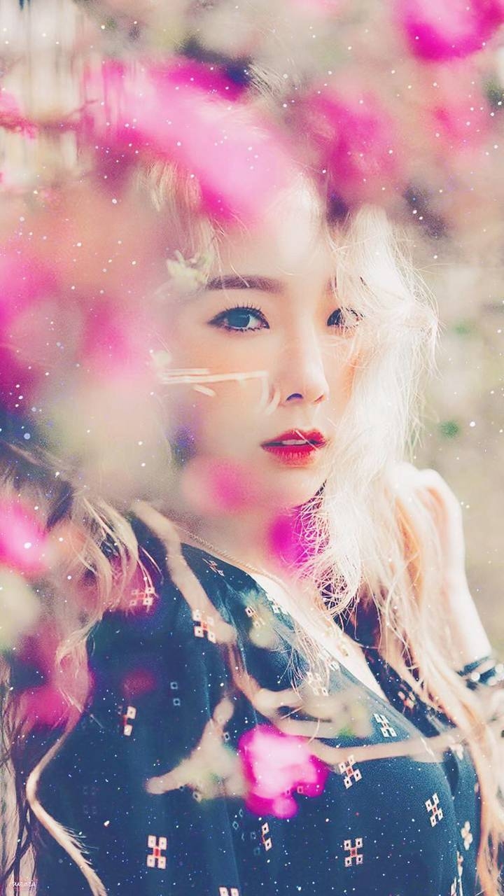 Kim Taeyeon, Musik, Hintergrund, SNSD, Sänger, 720x1280 HD Handy