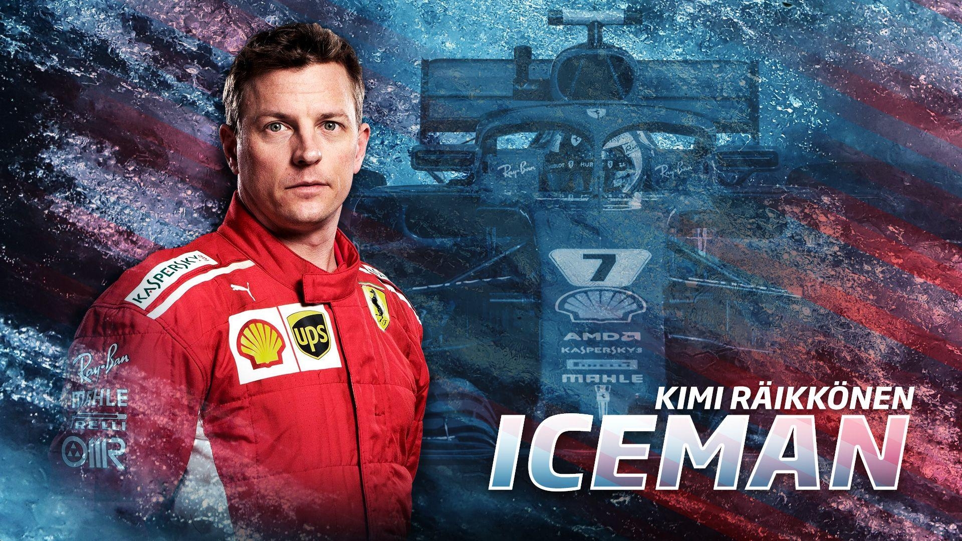 Kimi Räikkönen, Eismann, F1, Bild, Kunst, 1920x1080 Full HD Desktop